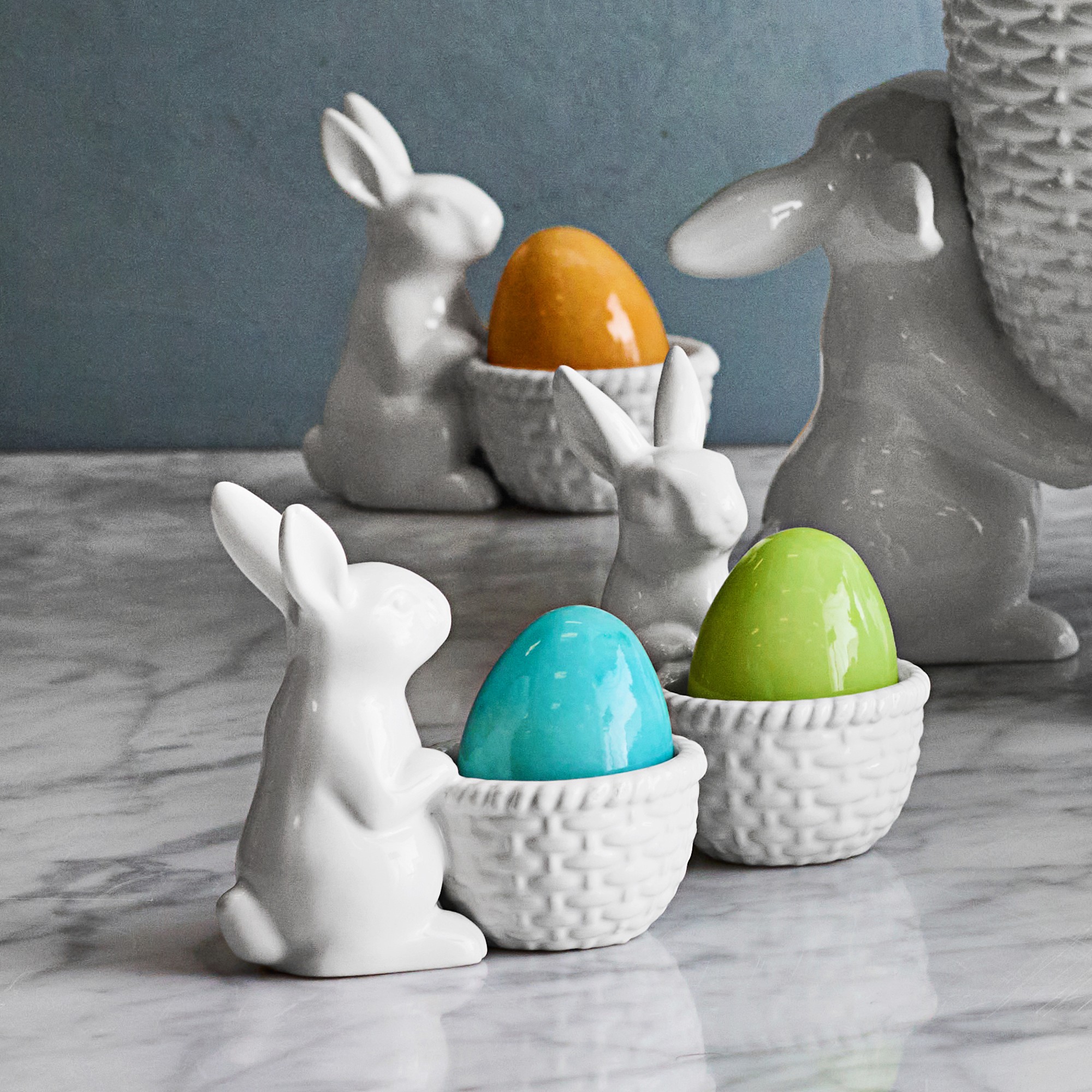 Sculptural Bunny Egg Cup