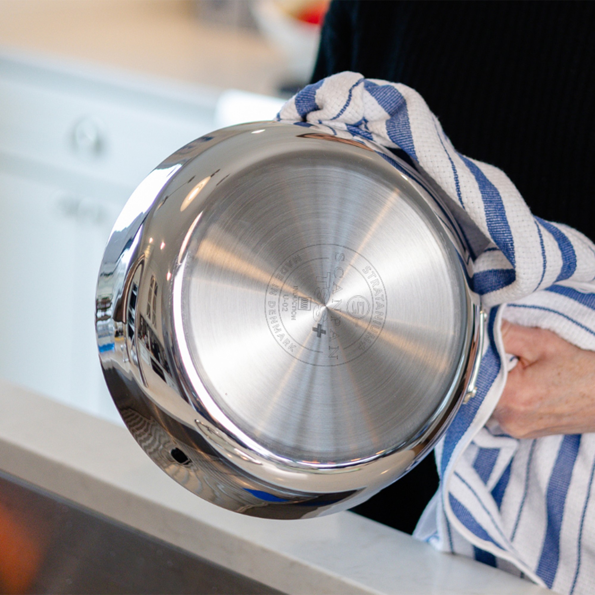 SCANPAN® TSS+ Stainless-Steel Nonstick Fry Pan