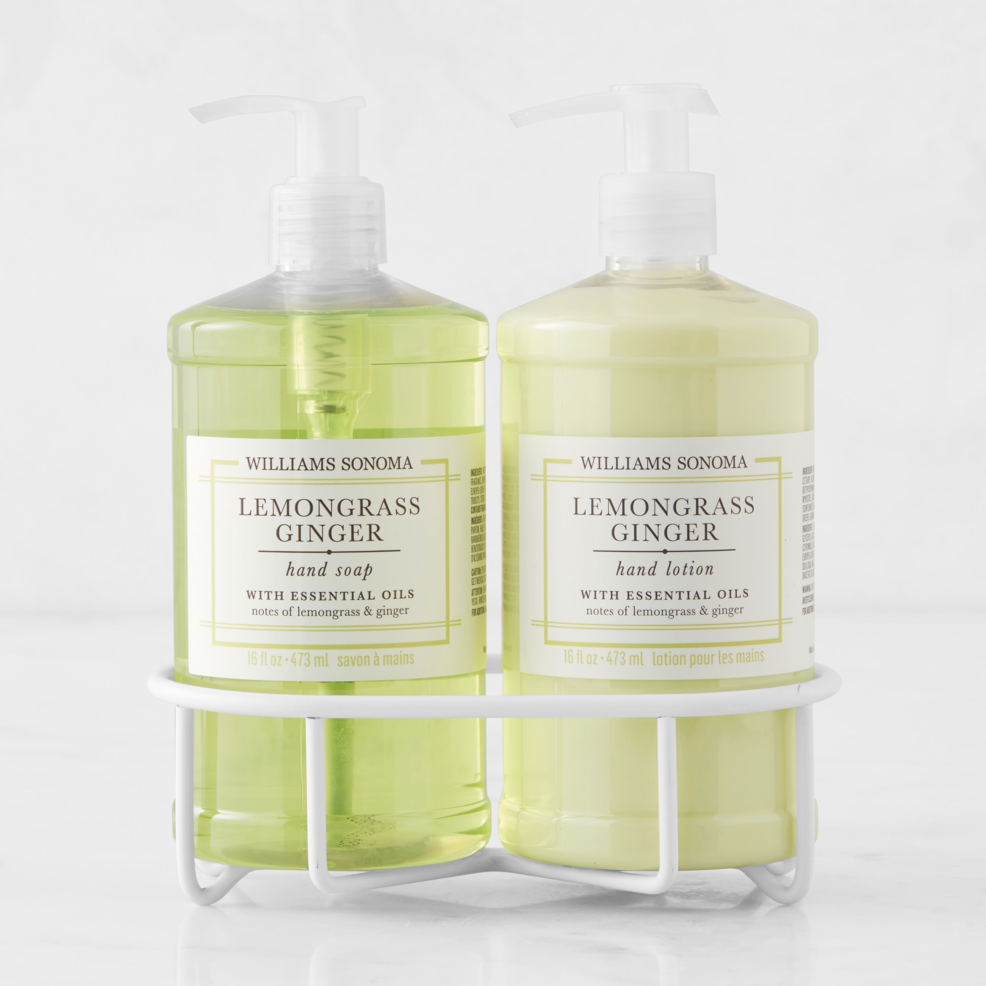 Williams Sonoma Lemongrass Ginger Soap & Lotion, 3-Piece Set