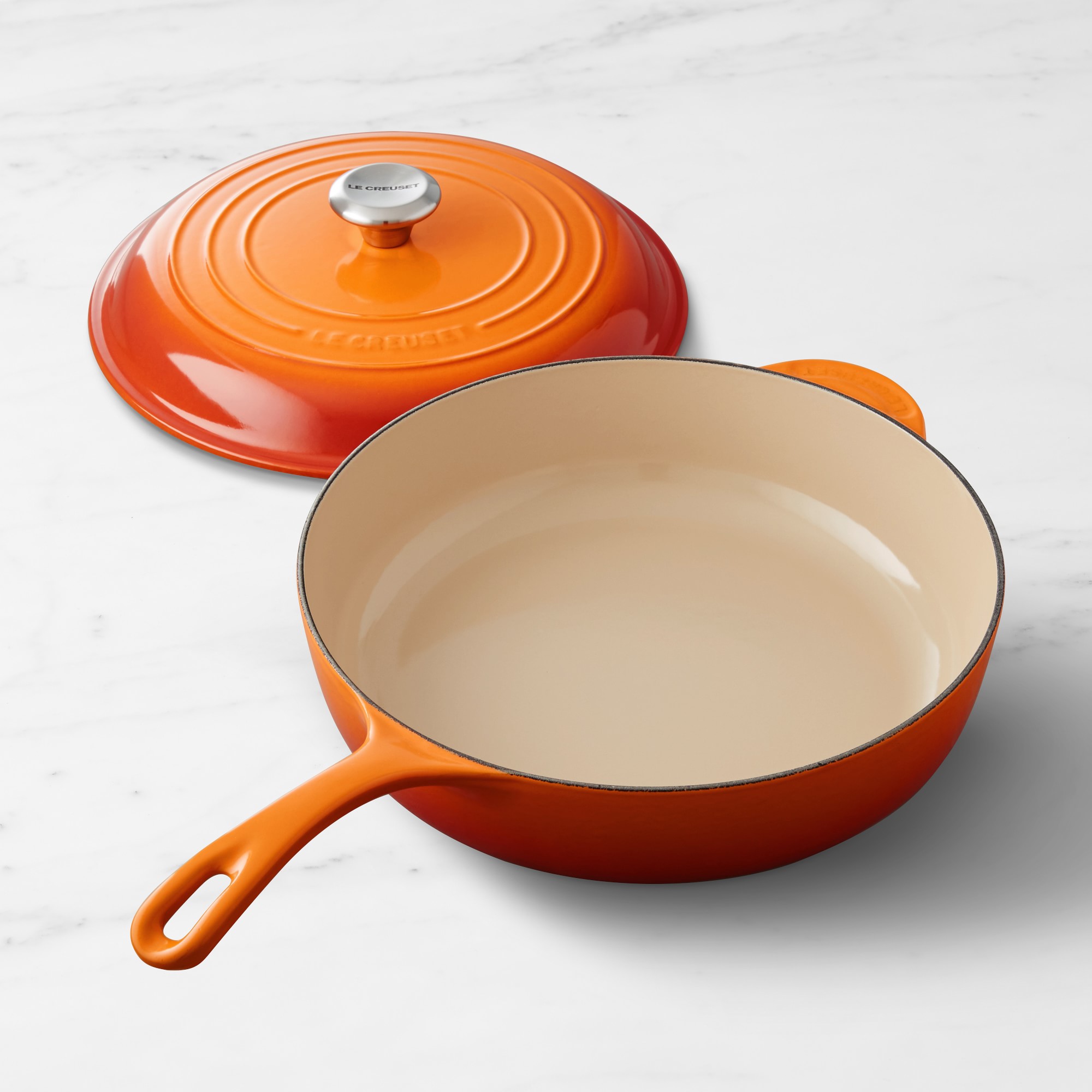 Le Creuset Signature Enameled Cast Iron Deep Sauté Pan, 4 1/4-Qt.