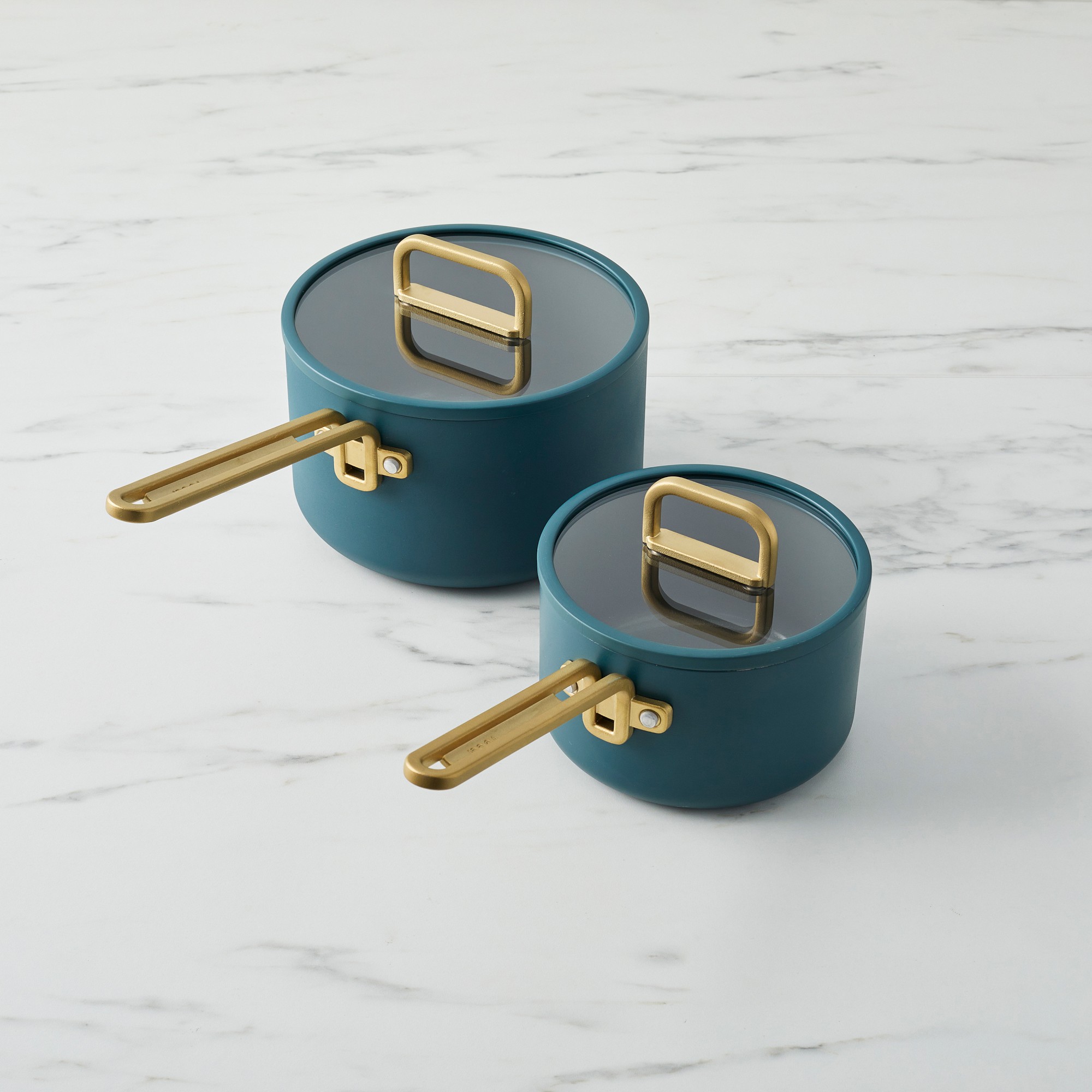 GreenPan™ Stanley Tucci™ Ceramic Nonstick 4-Piece Saucepan Set