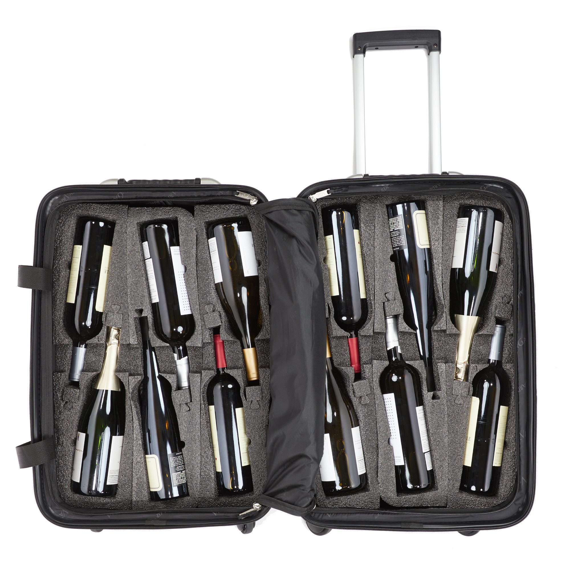 VinGardeValise Grande Wine Luggage, 12 Bottles