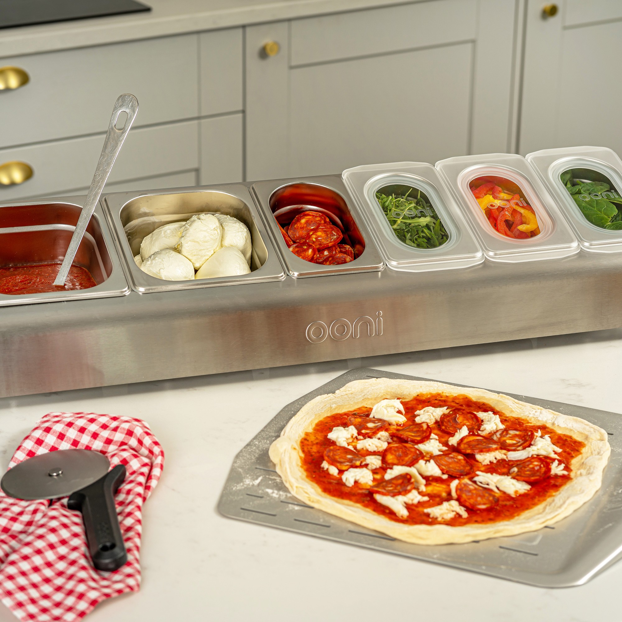 Ooni Pizza Topping Station