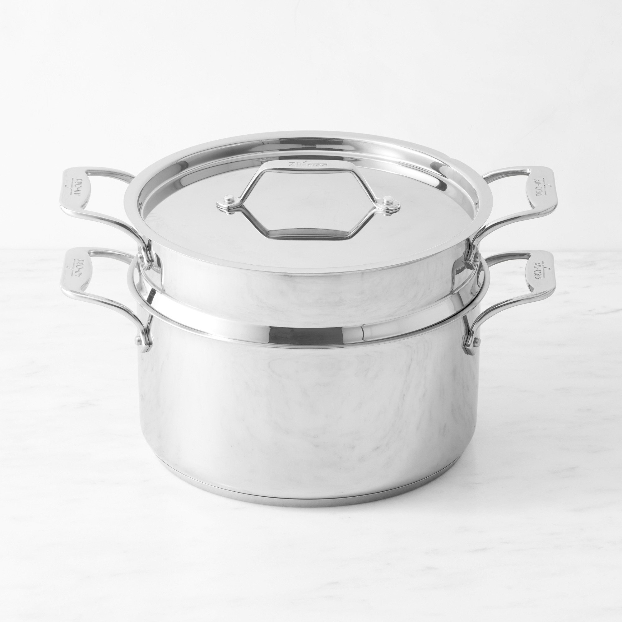 All-Clad Simply Strain Stainless-Steel Multipot