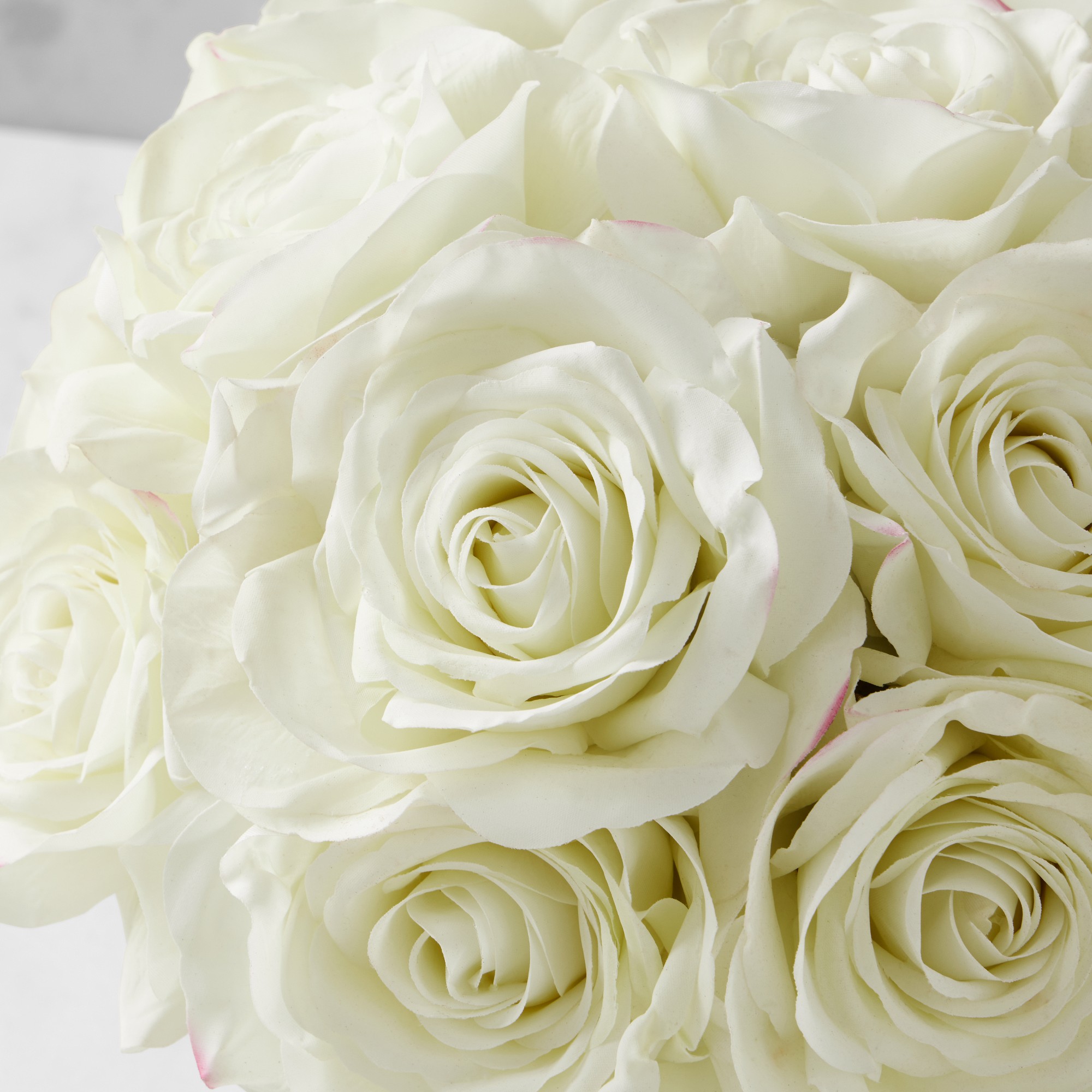 Jeff Leatham x Williams Sonoma Real Touch Faux Roses in Tapered Bowl