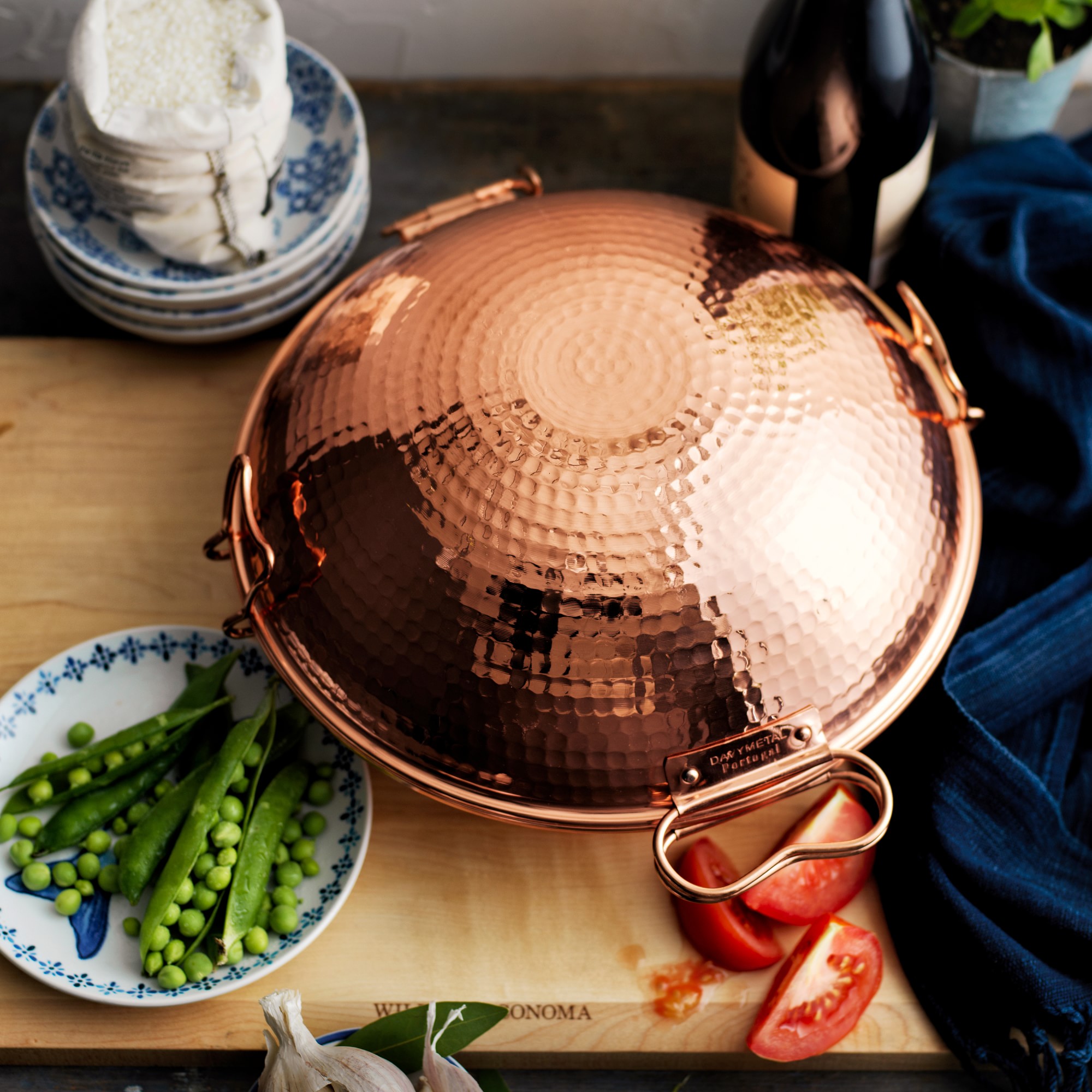 Williams Sonoma Hammered Copper Cataplana