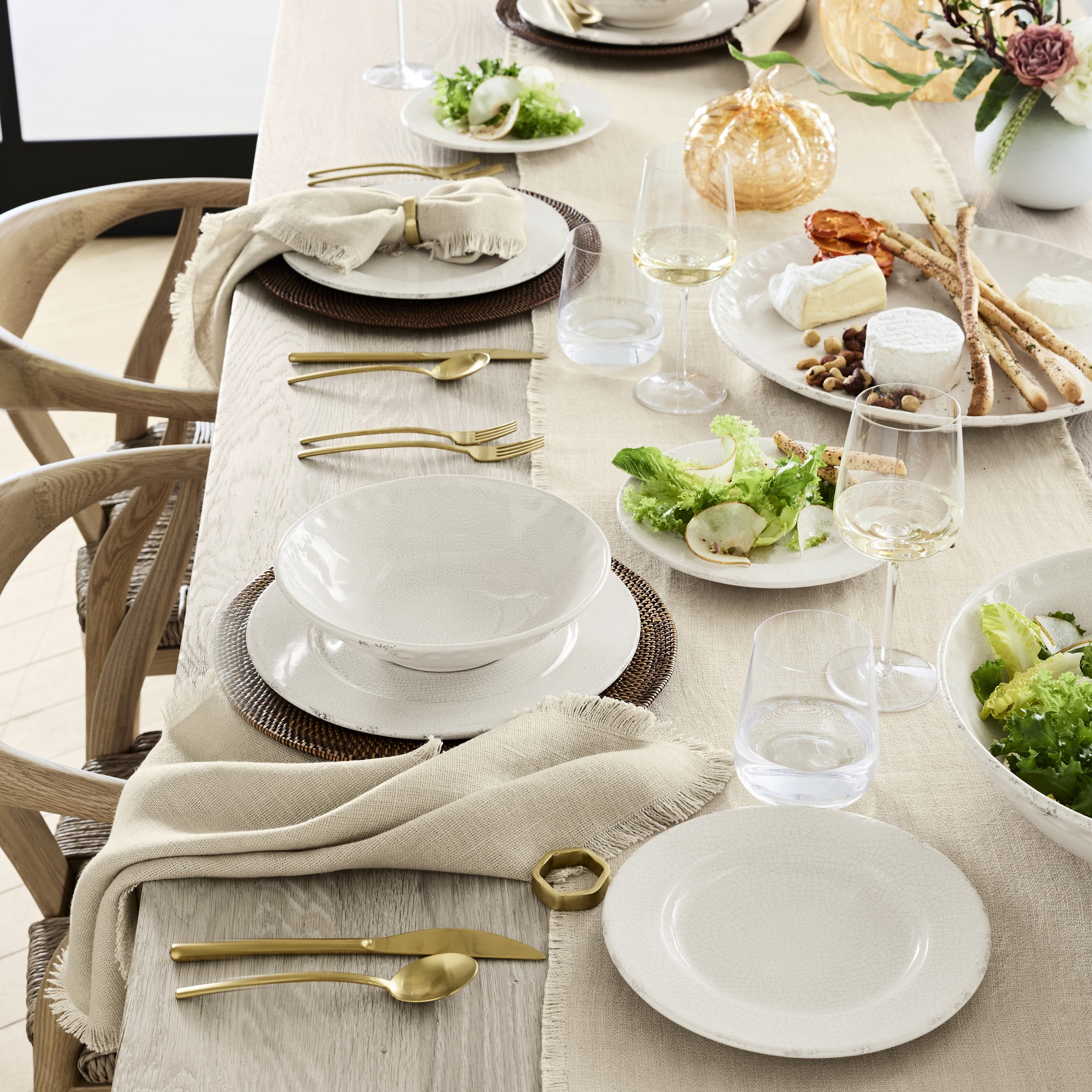 Fringed Napkins, Set of 4