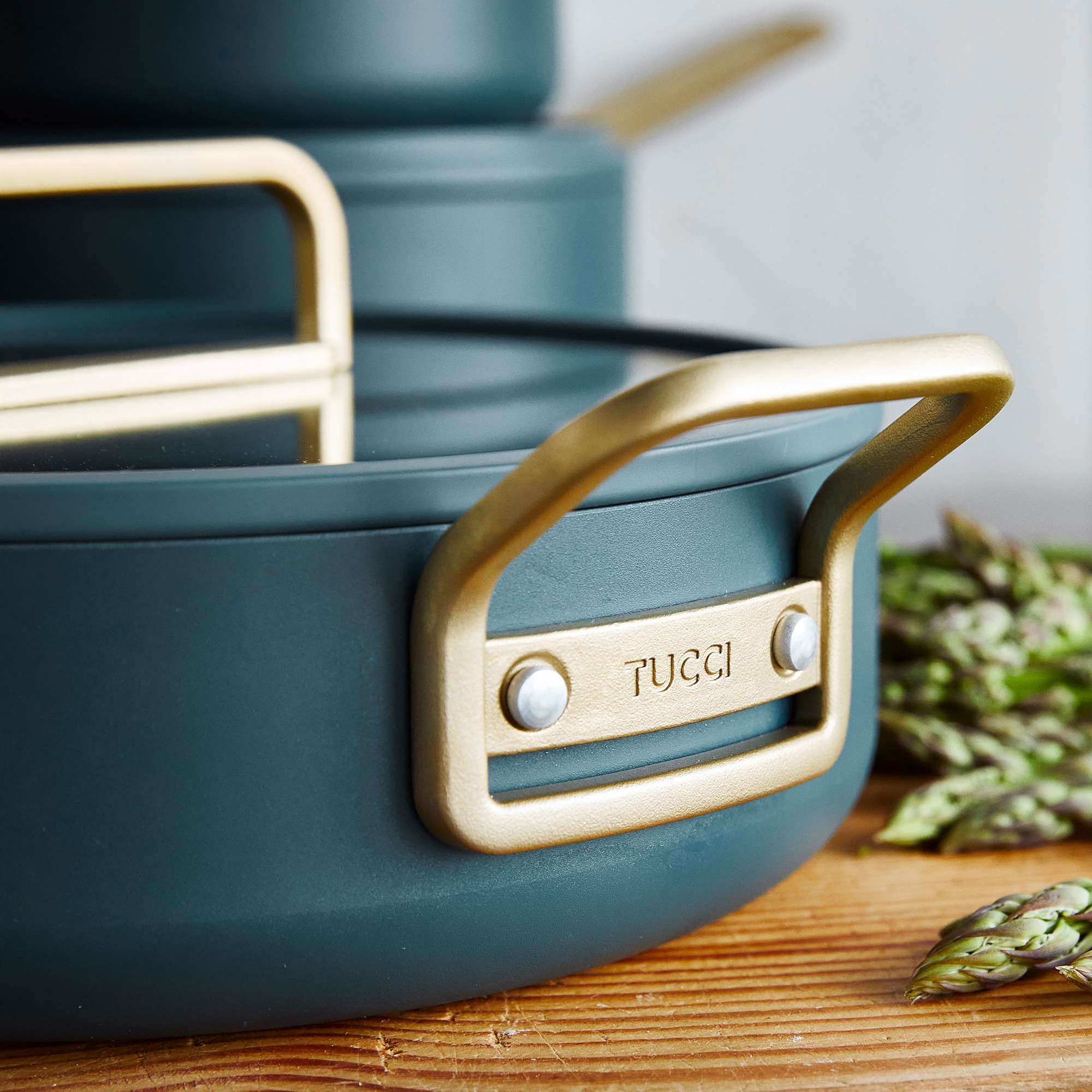 GreenPan™ Stanley Tucci™ Ceramic Nonstick 11-Piece Cookware Set