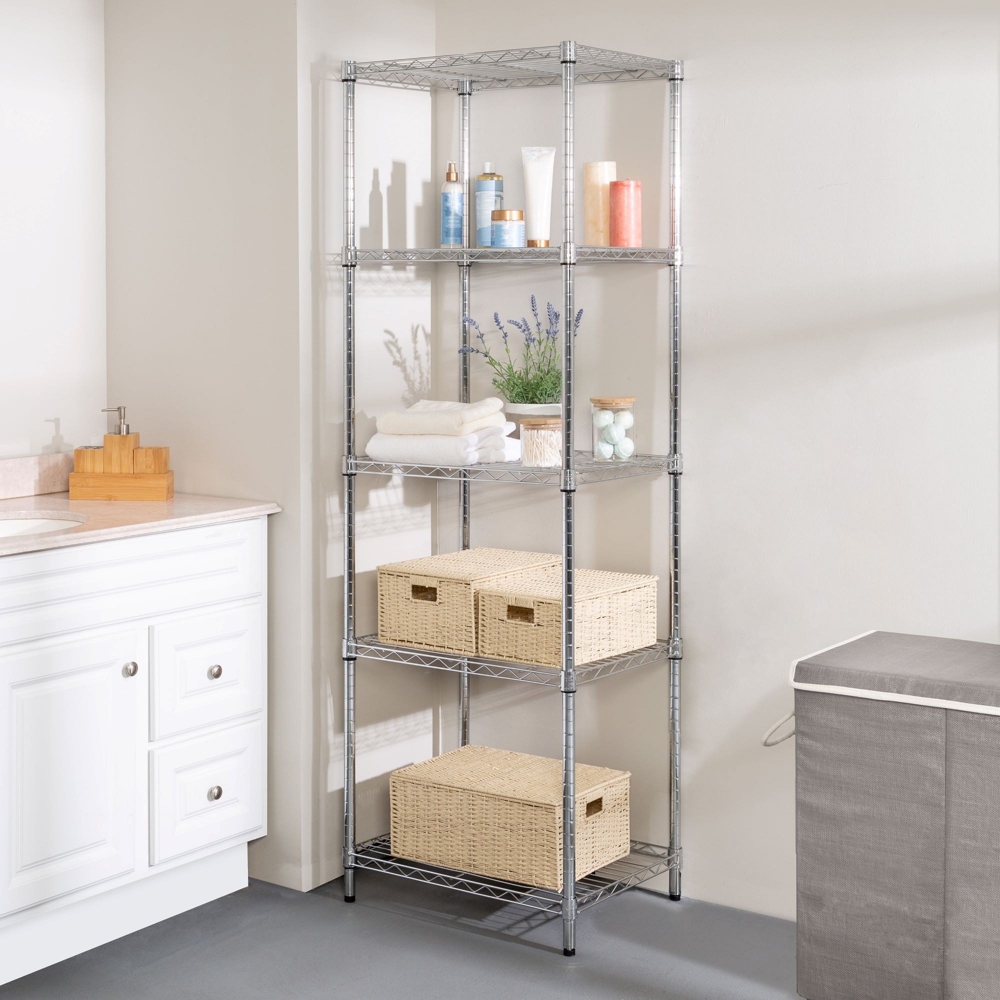 Heavy-Duty Adjustable Storage Shelving