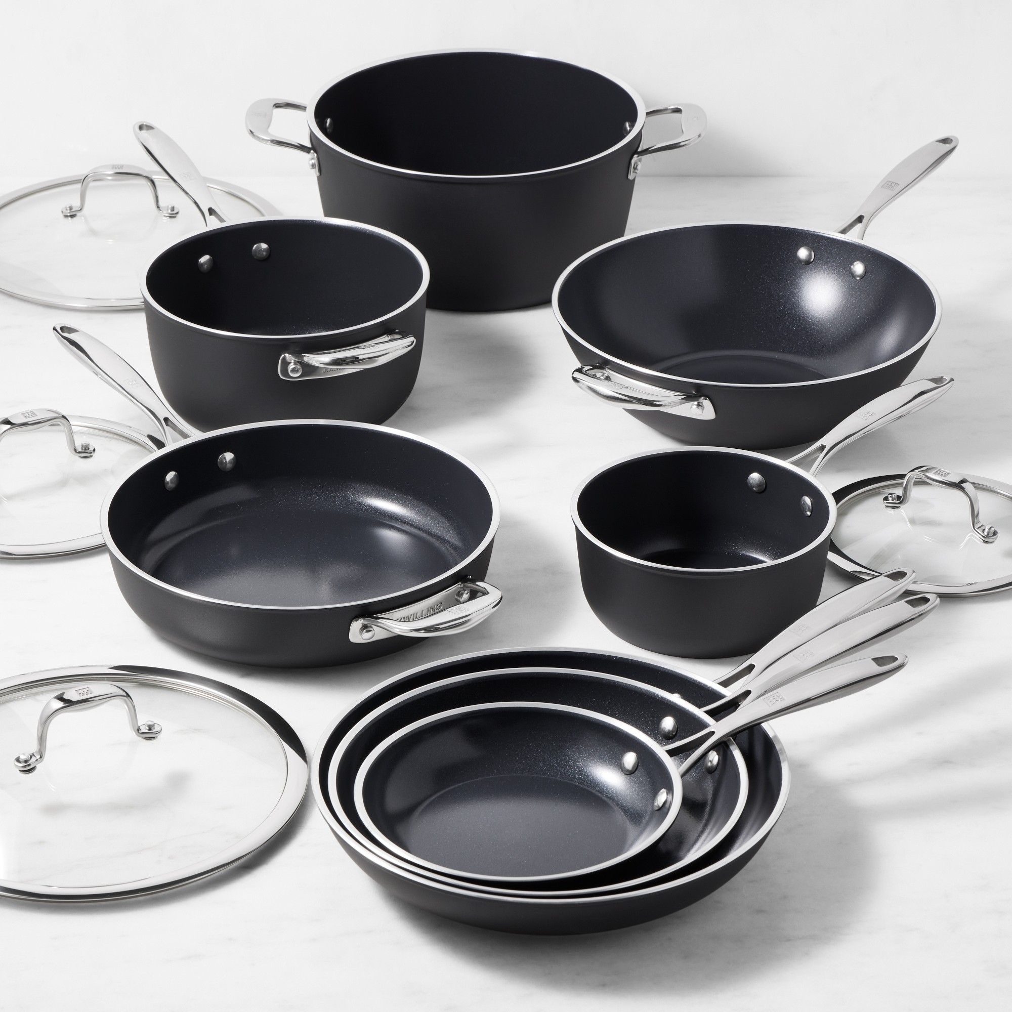 Zwilling Forte Plus Ceramic Nonstick 12-Piece Cookware Set
