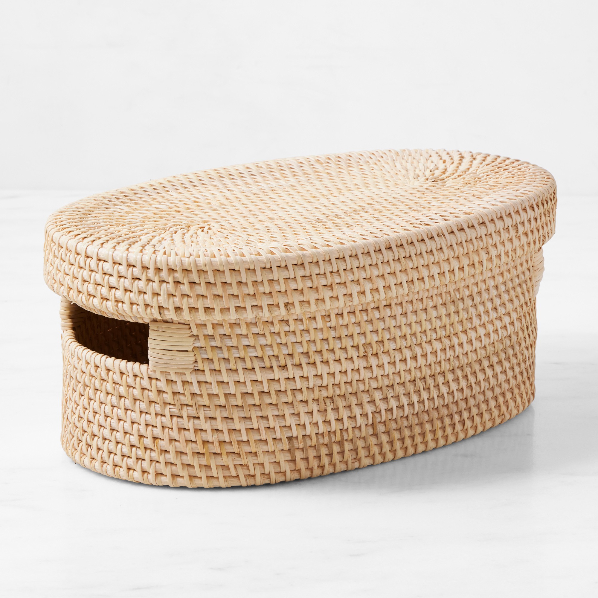 Hold Everything Oval Woven Organization Bin
