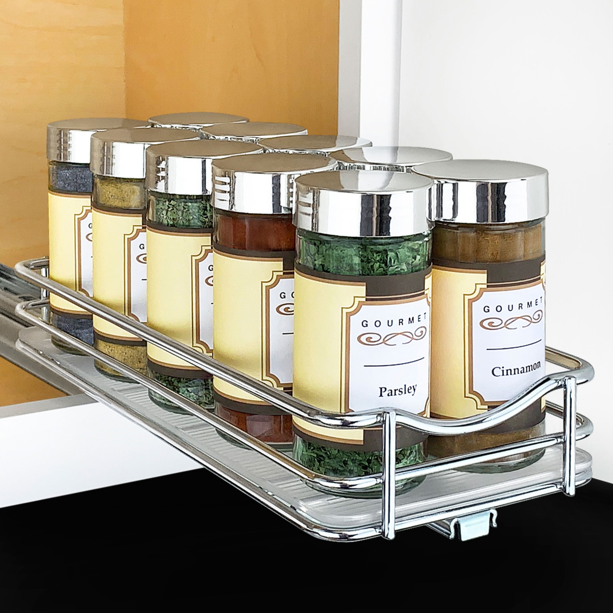 Lynk Slide Out Single-Tier Spice Rack
