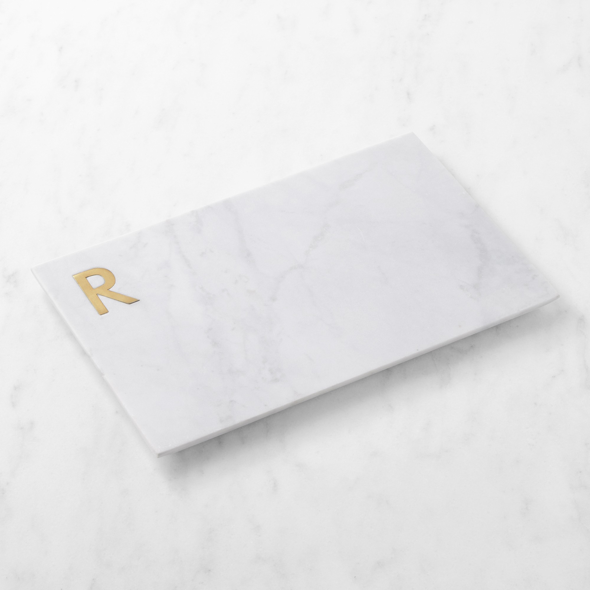Marble & Brass Monogram Board
