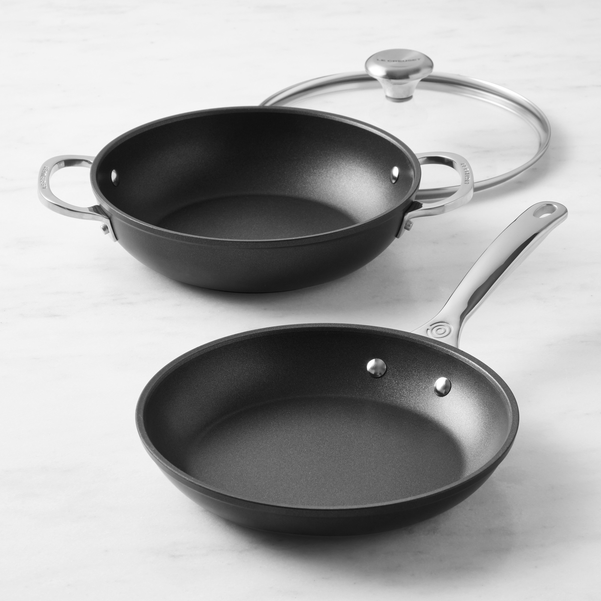 Le Creuset Toughened Nonstick PRO 3-Piece Cookware Set