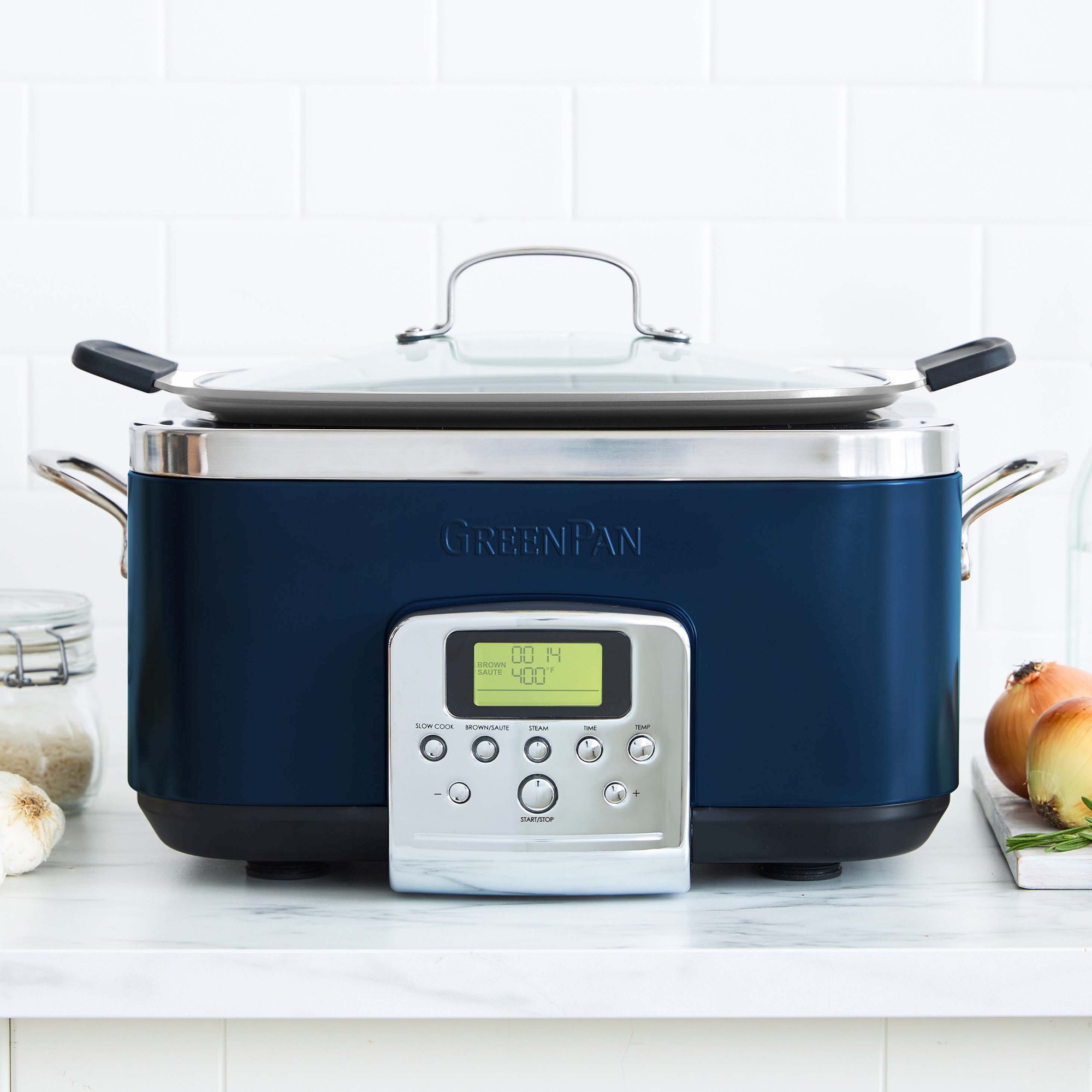 GreenPan™ Elite Slow Cooker, 6-Qt.