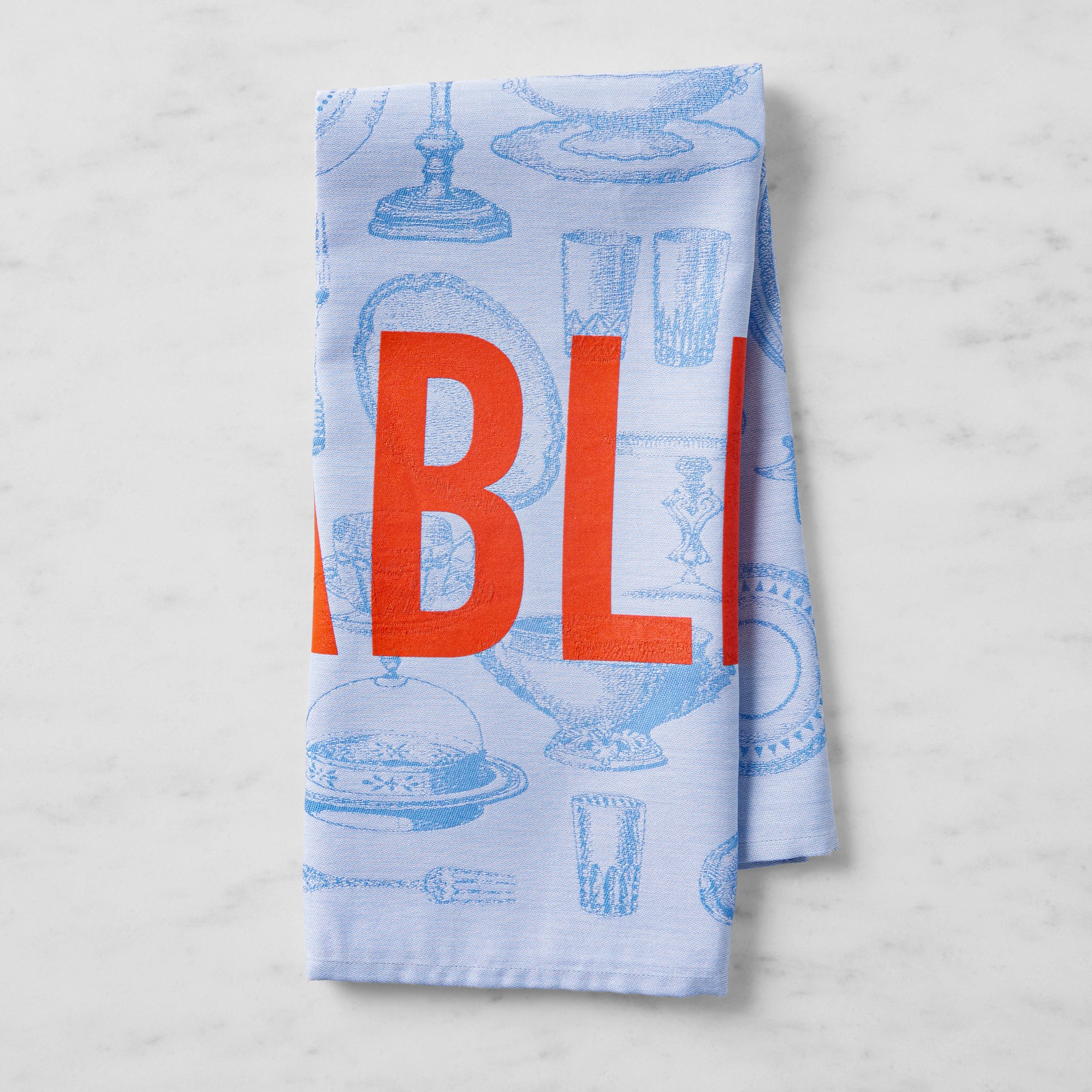 Jacquard Francais Á Table! Tea Towel