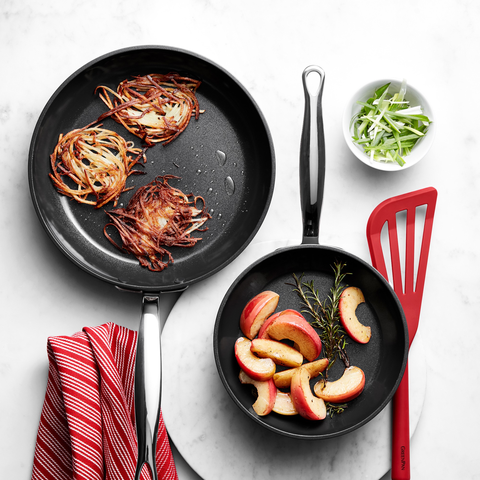 GreenPan™ Premiere Hard Anodized Ceramic Nonstick Fry Pan Set