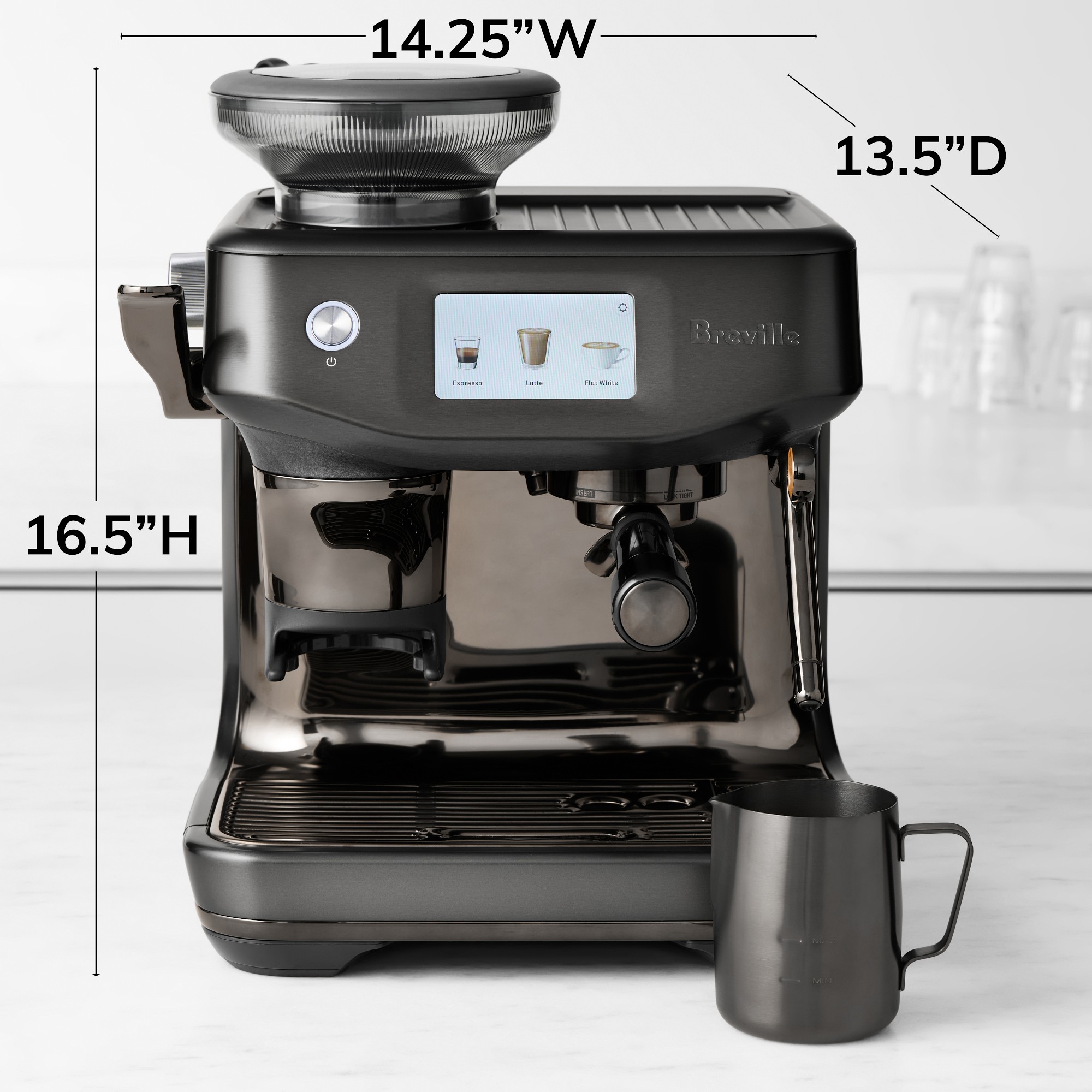 Breville Barista Touch™ Impress Espresso Machine, Noir