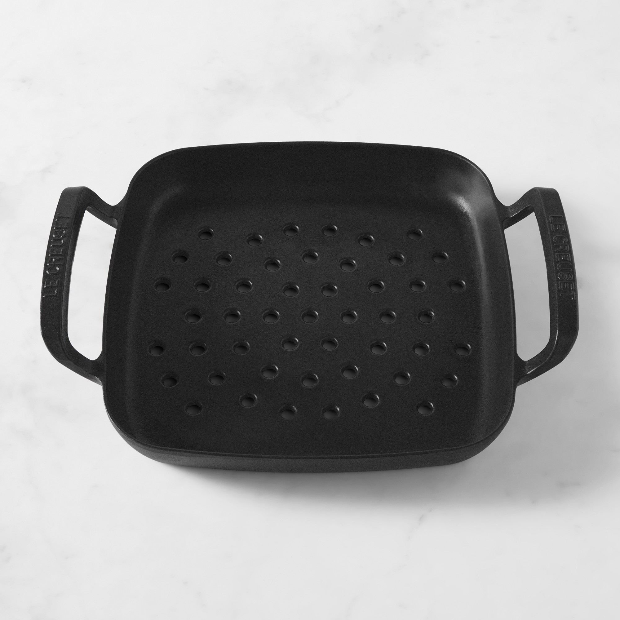 Le Creuset Alpine Outdoor Enameled Cast Iron Grill Basket, 12