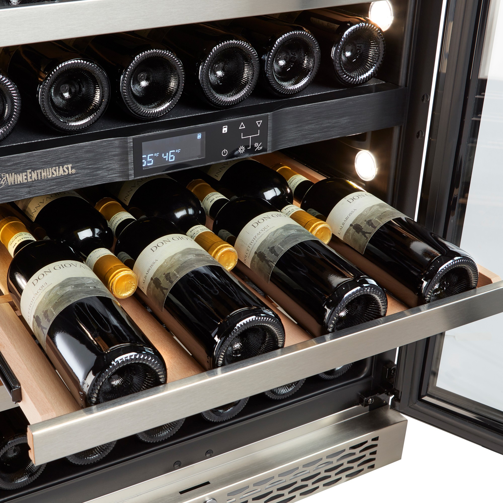 Wine Enthusiast Prestige S 24 Dual Zone Undercounter Smart Wi-Fi Wine Cellar