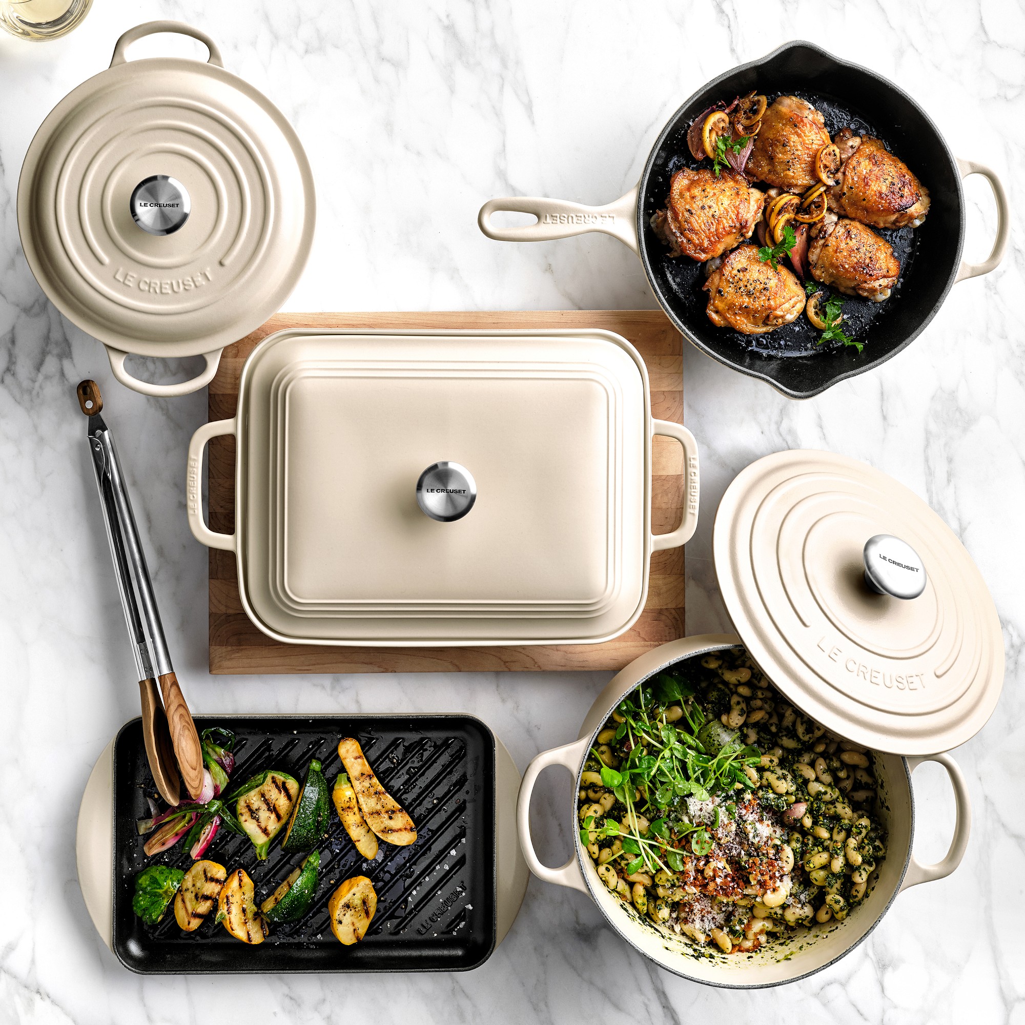 Le Creuset Enameled Cast Iron Skinny Grill