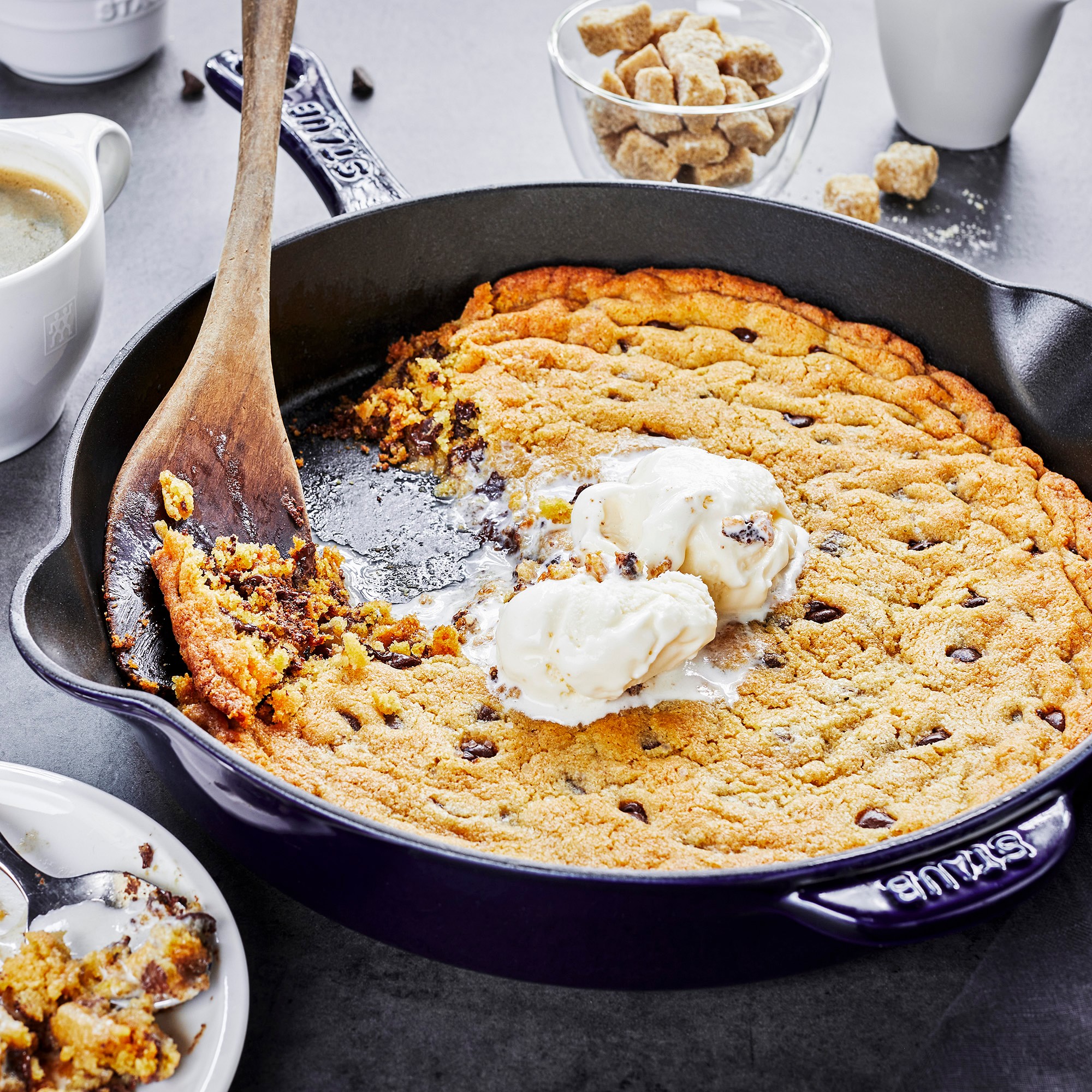 Staub Enameled Cast Iron Traditional Deep Skillet