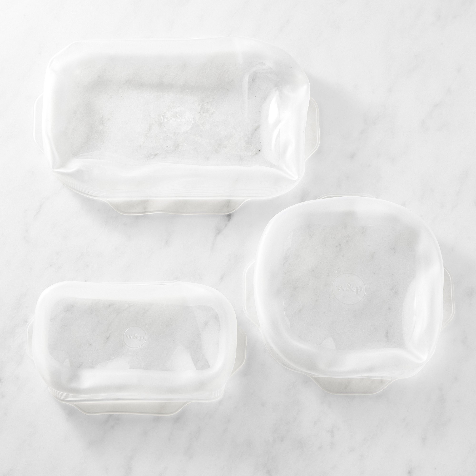 W&P Reusable Stretch Lids, 3-Piece, Baking Set
