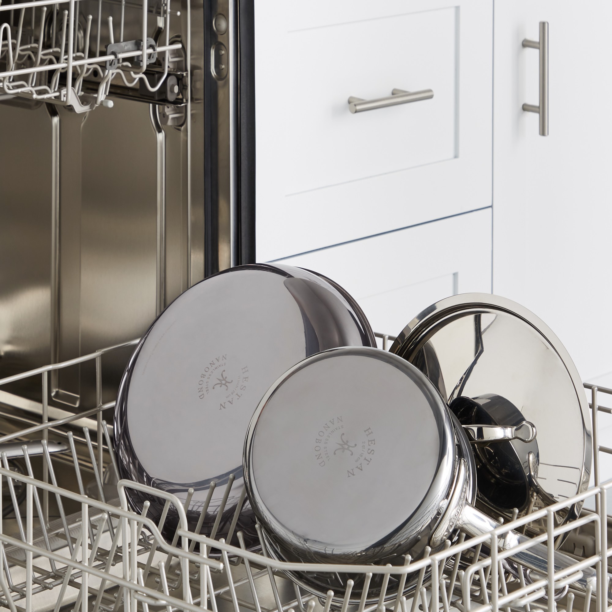 Hestan NanoBond® Titanium Stainless-Steel 10-Piece Cookware Set