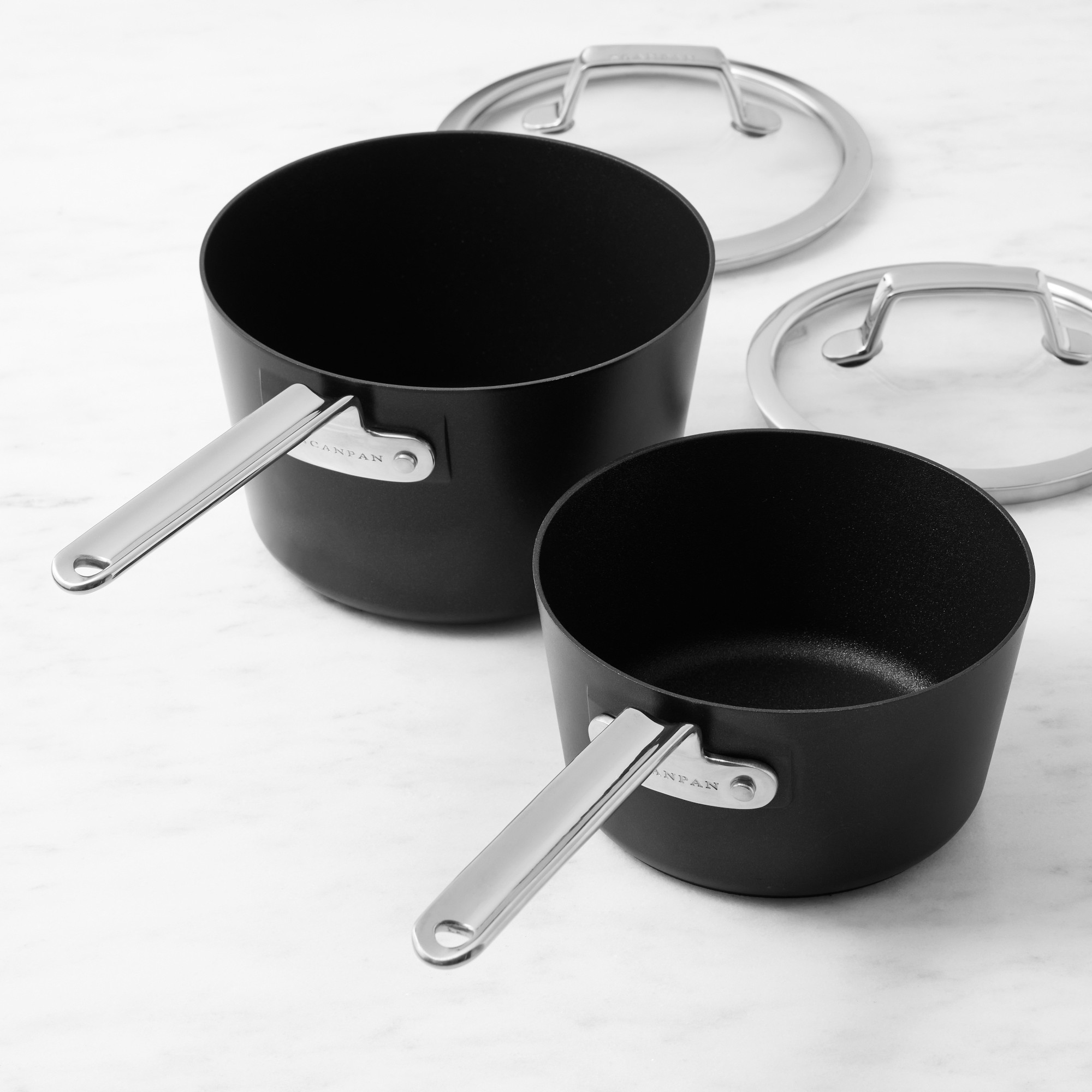 SCANPAN® TechnIQ Nonstick 4-Piece Saucepan Set