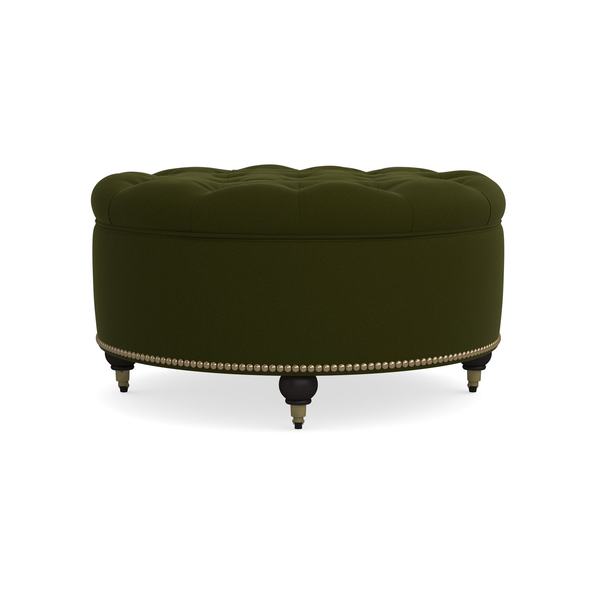 Soho Tufted Round Storage Ottoman (36)