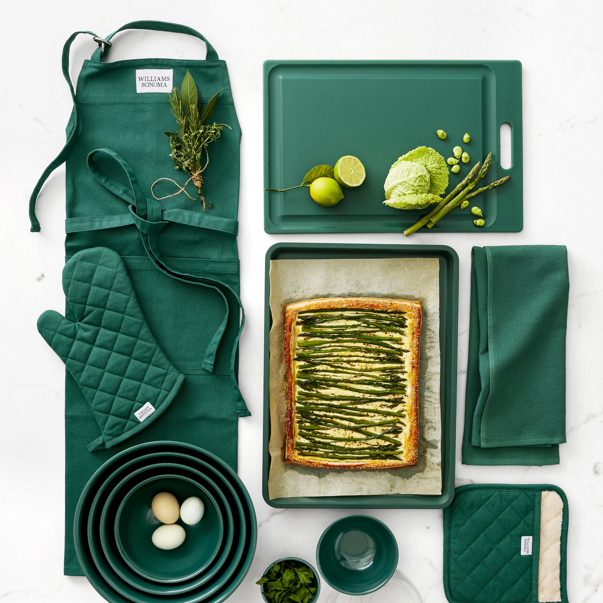 Williams Sonoma Solid Oven Mitt