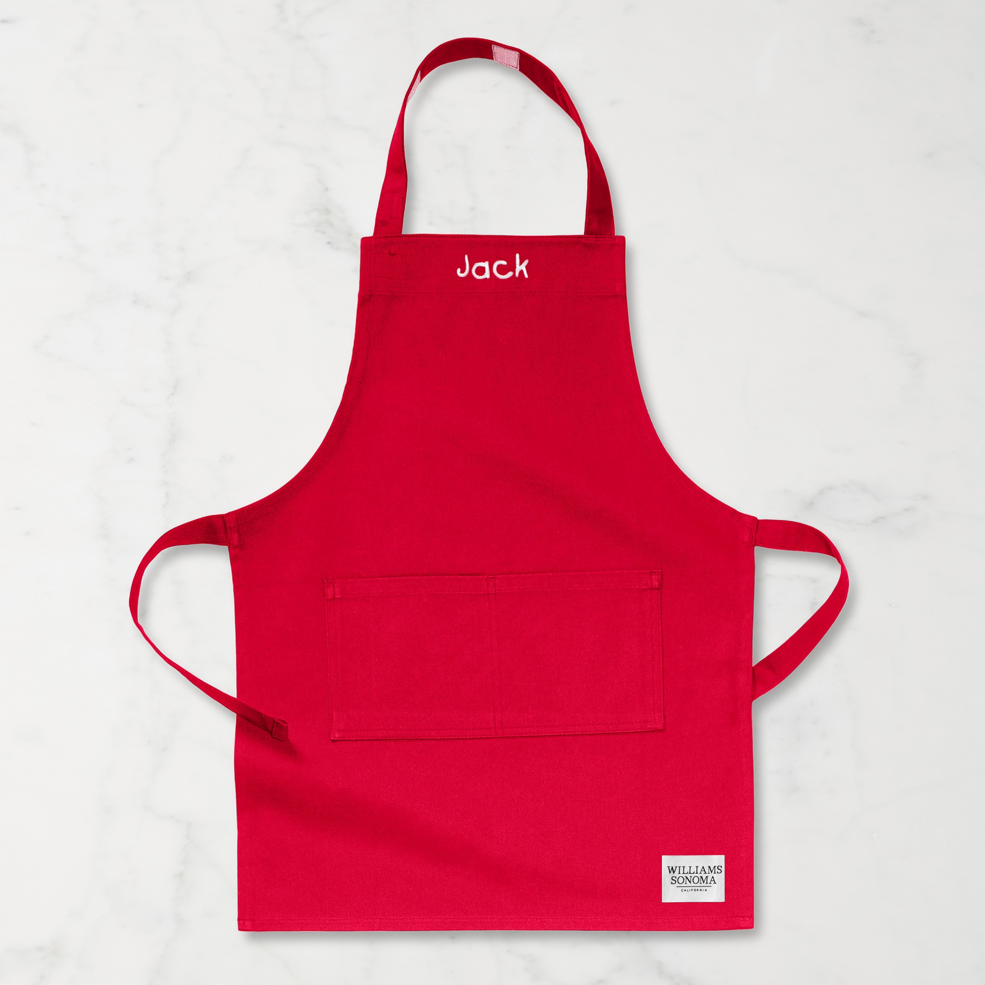 Williams Sonoma Classic Solid Kids Apron