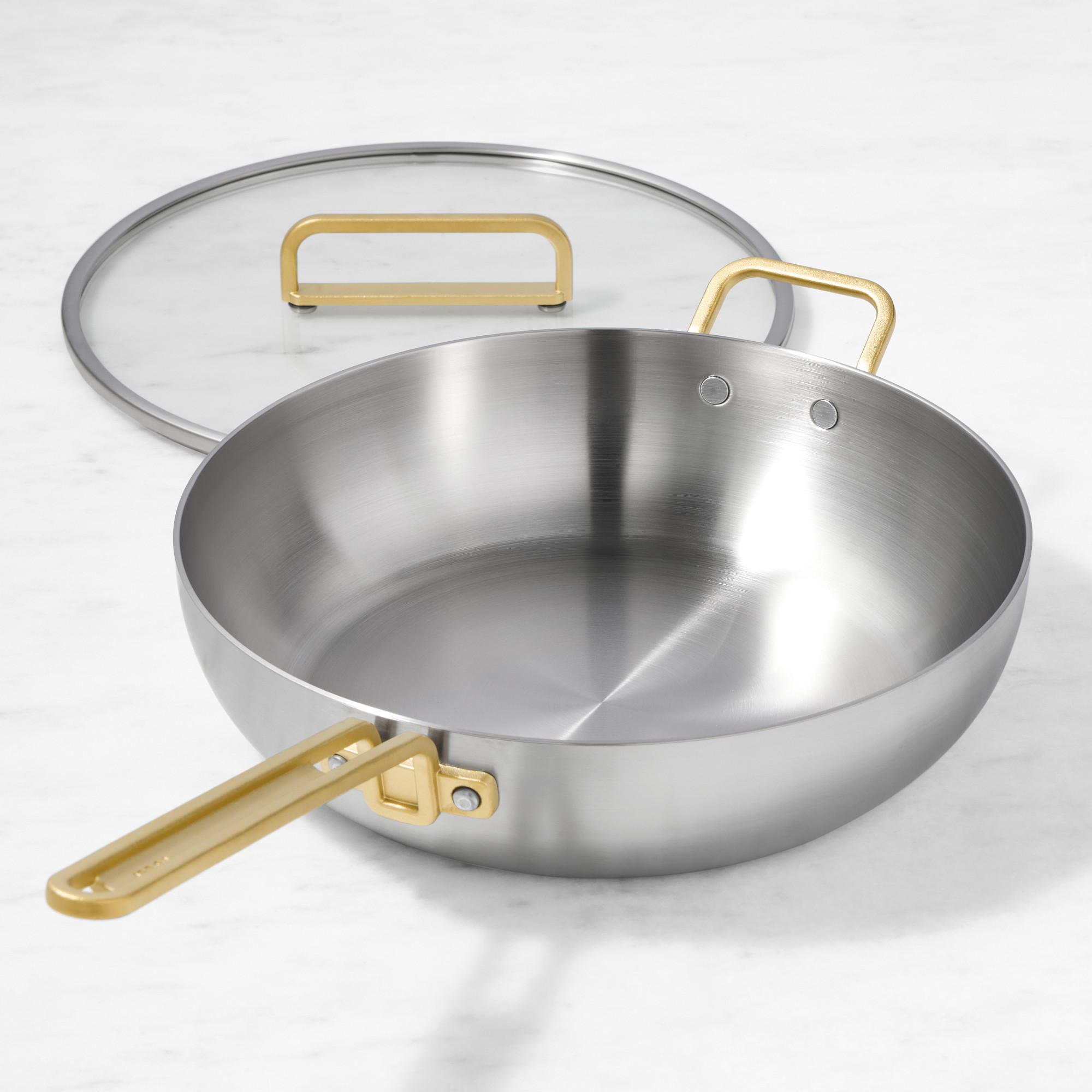 GreenPan™ Stanley Tucci™ Stainless-Steel Essential Stanley Pan, 6 1/2-Qt.