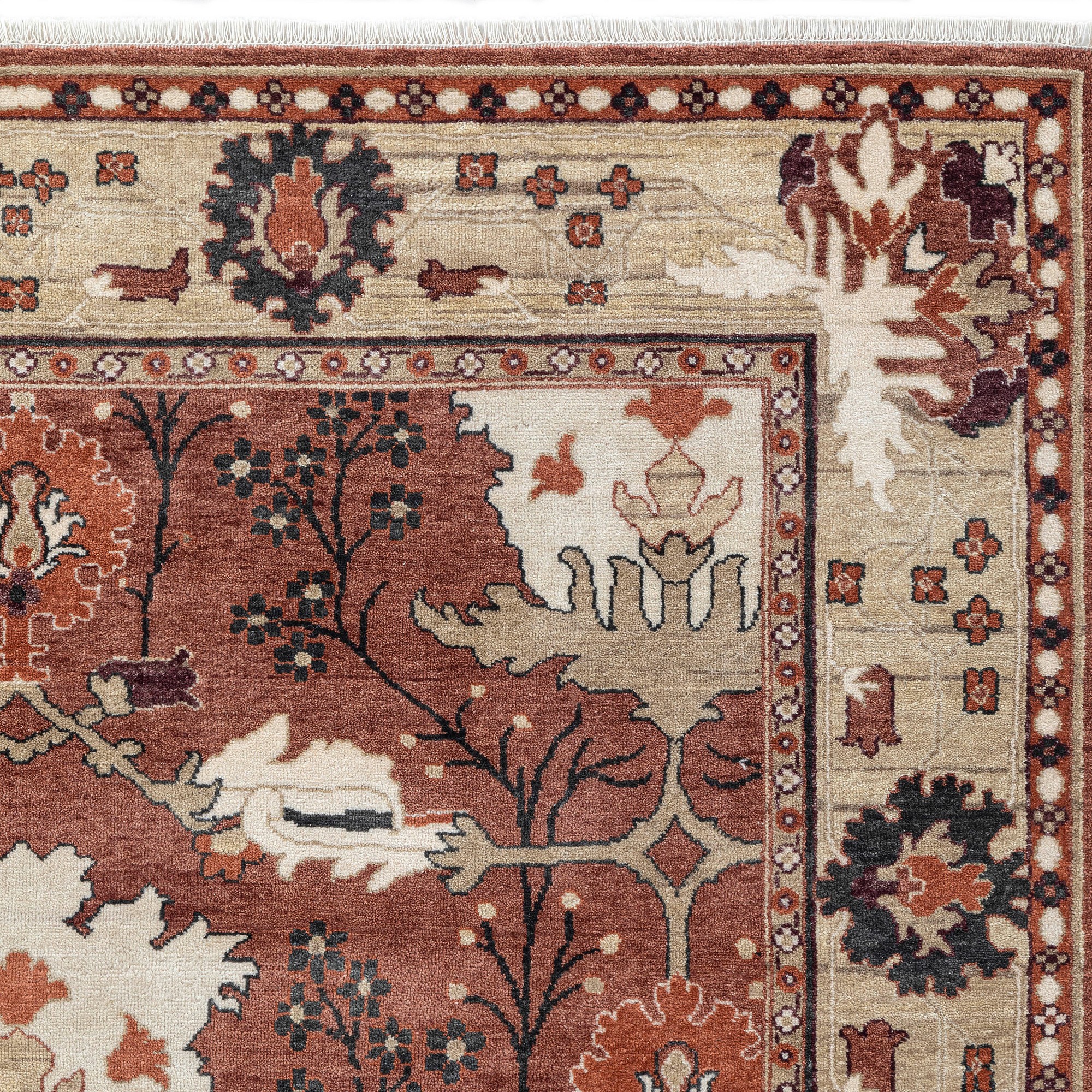 Fleur Hand Knotted Rug