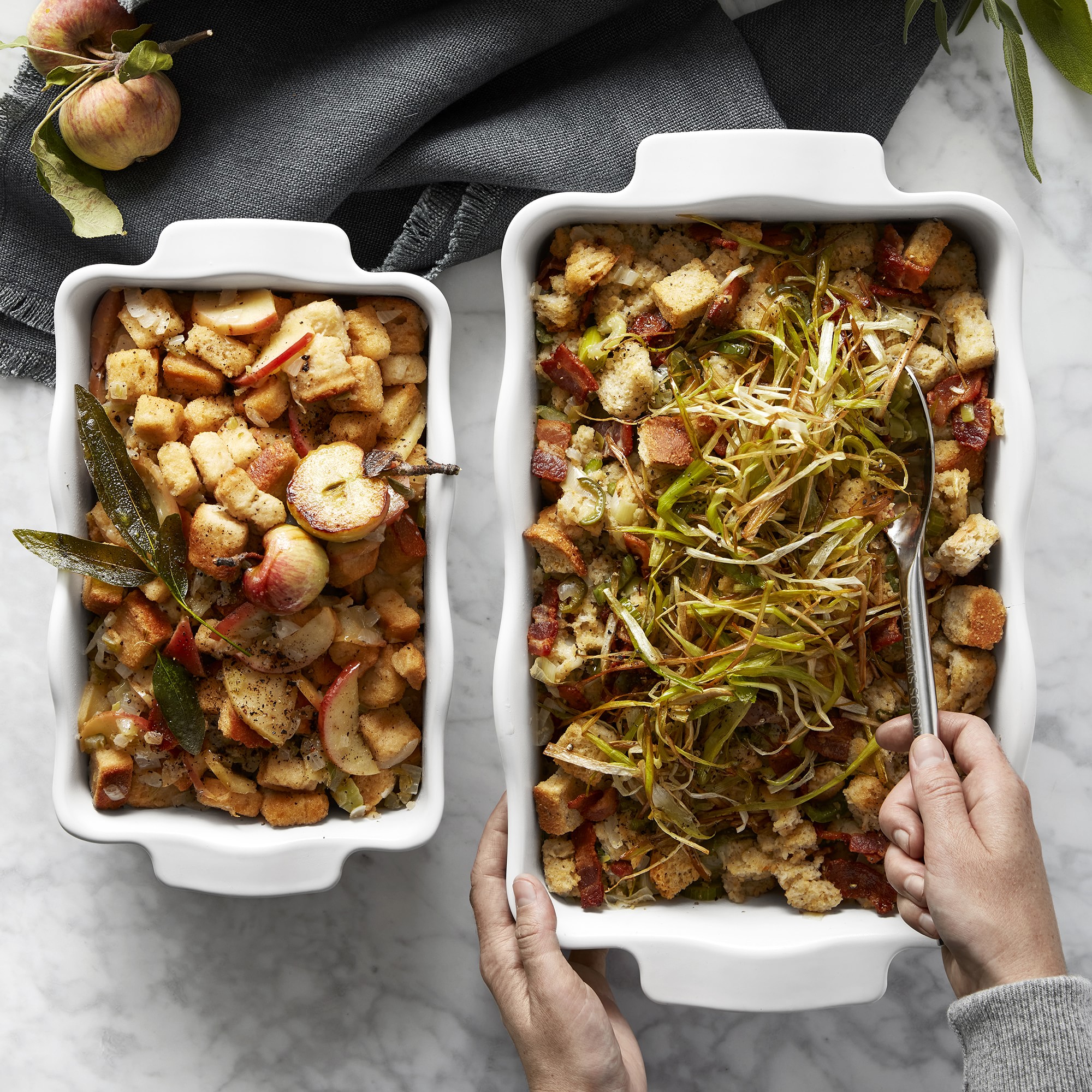 Emile Henry French Ceramic Ruffled Rectangular Baker