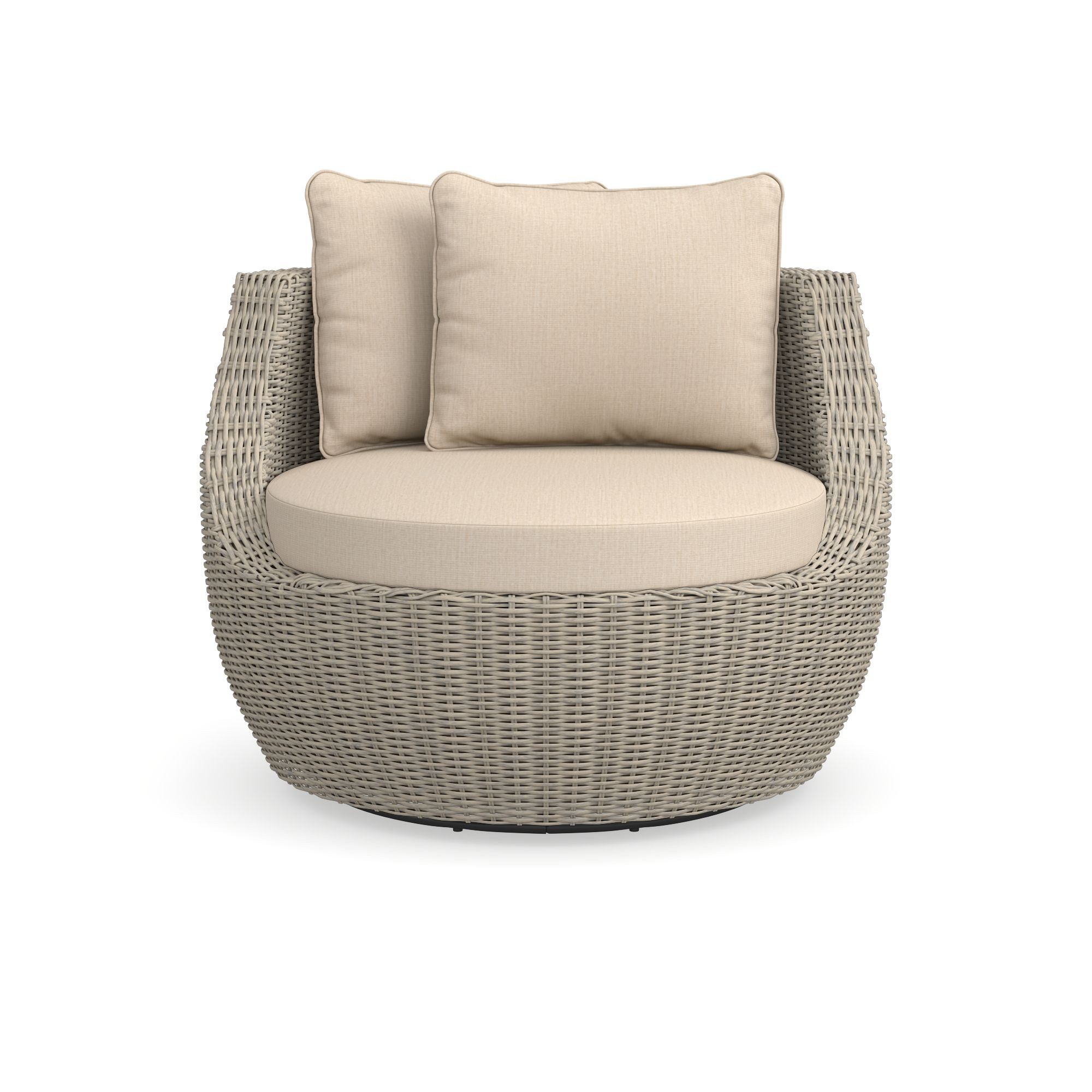 San Clemente Curved Swivel Chair Cushions