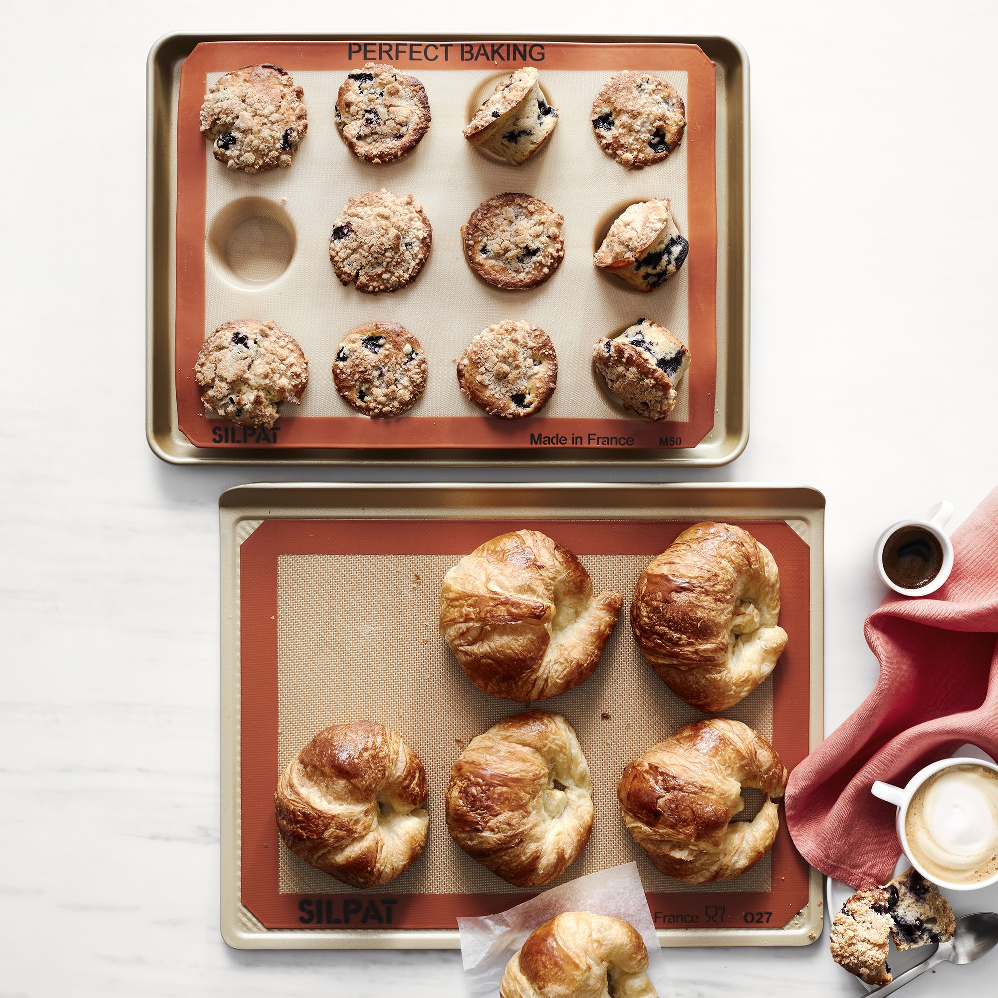 Silpat Nonstick Silicone Perfect Muffin Pan, 12-Well