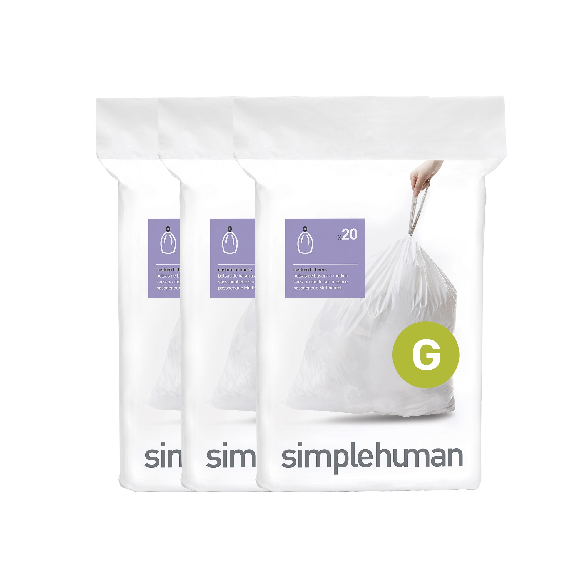 simplehuman™ (G) Custom Fit Liners