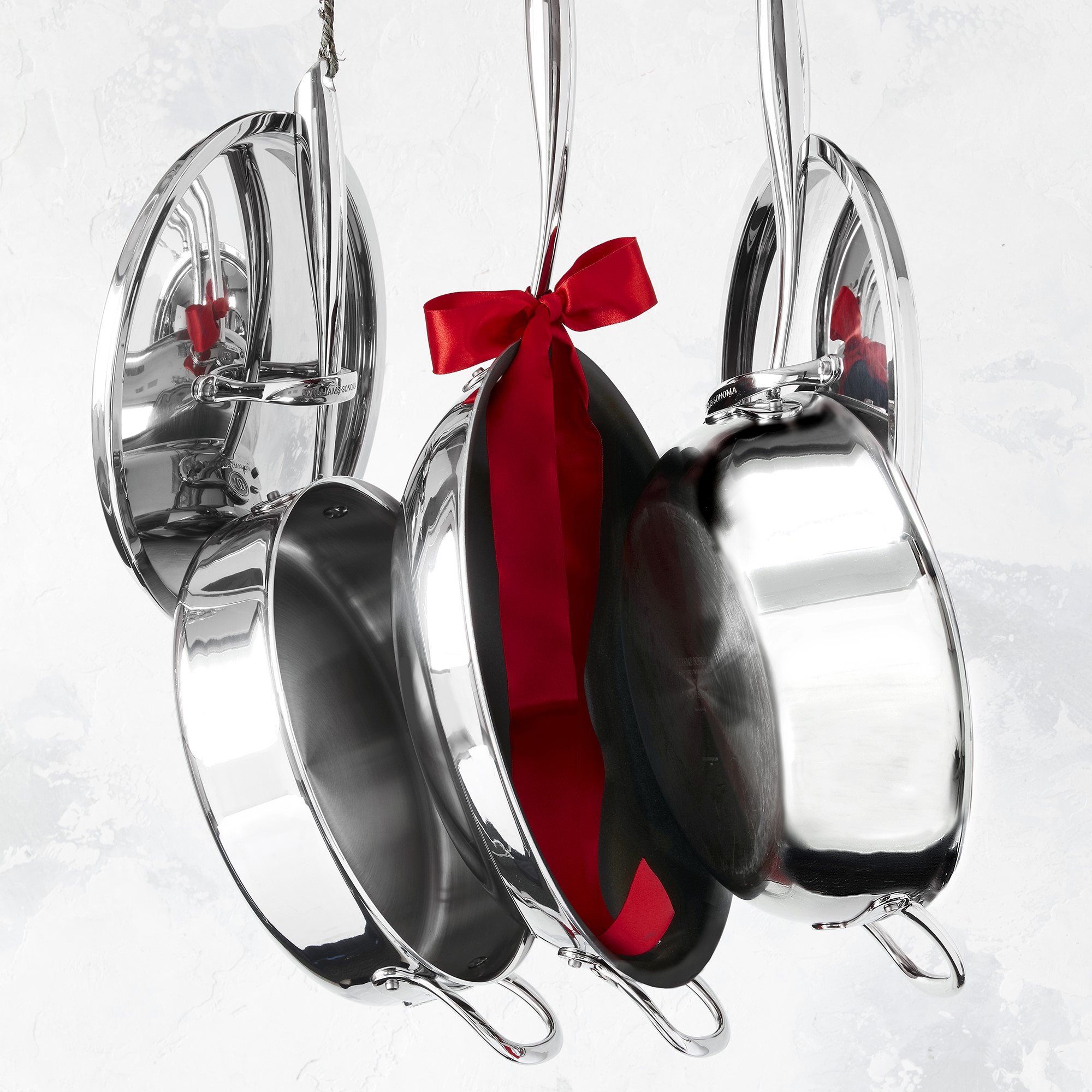 Williams Sonoma Signature Thermo-Clad™ Stainless-Steel Sauté Pan, 4 1/2-Qt