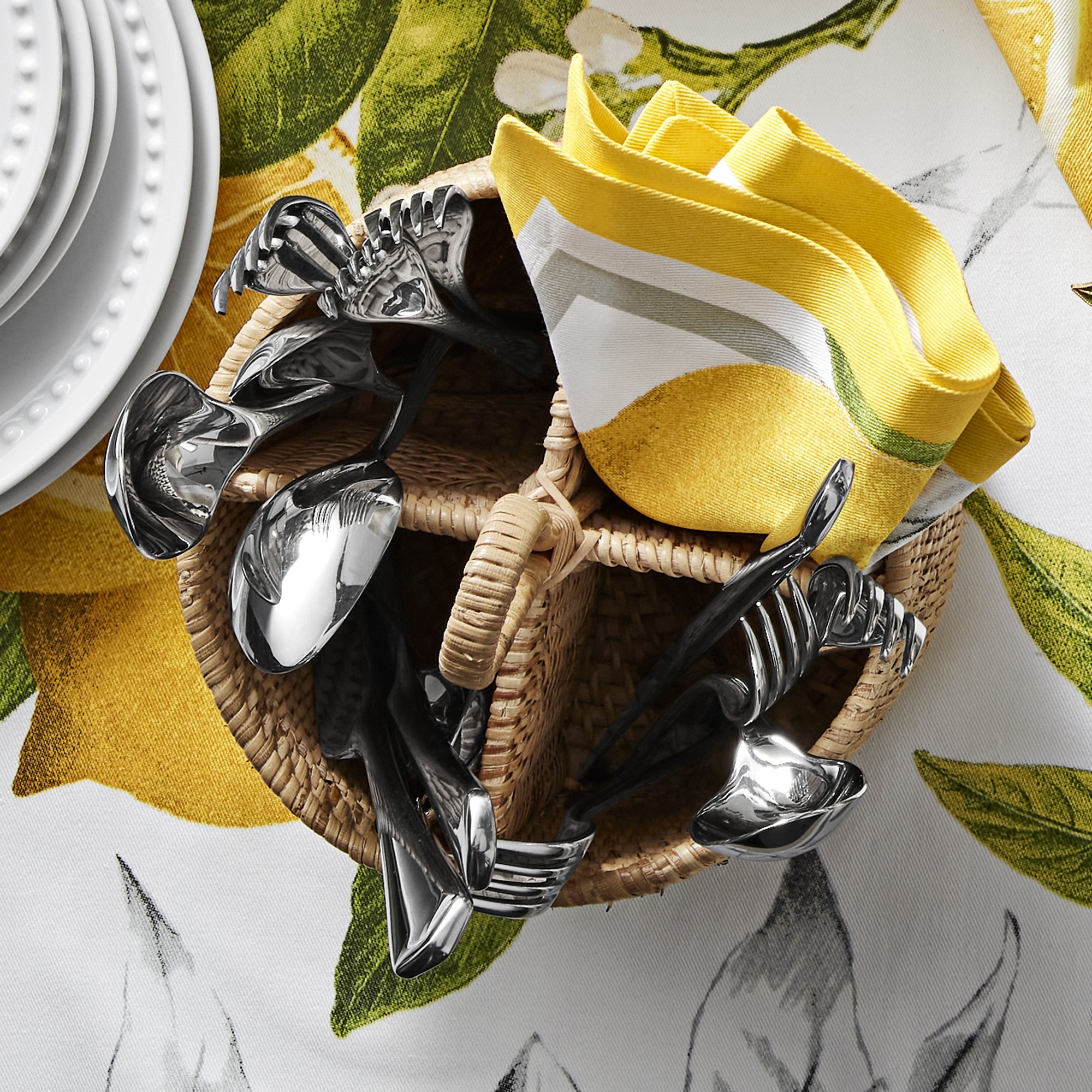 Meyer Lemon Napkins, Set of 4