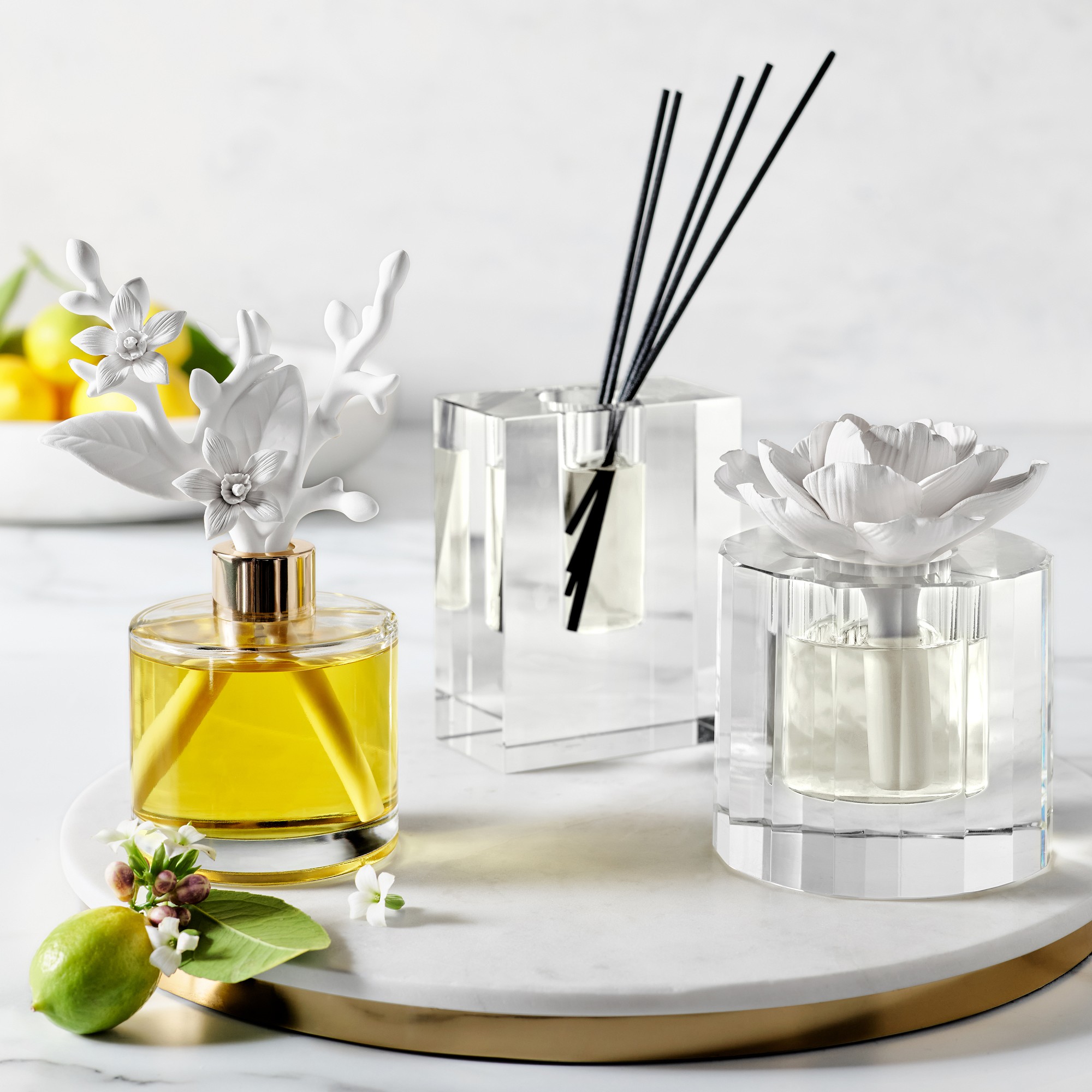 Williams Sonoma Crystal Flower Diffuser