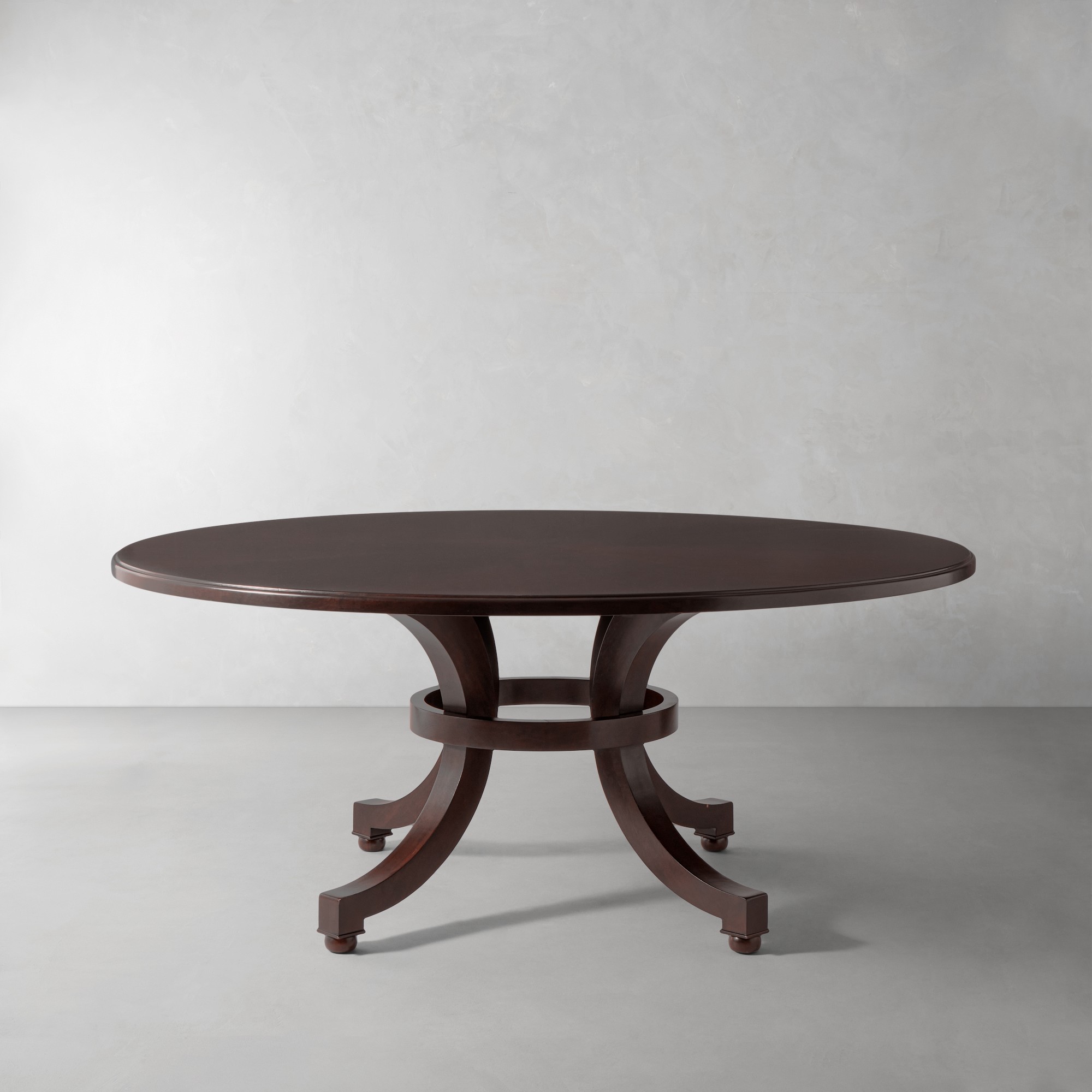 Wells Wood Round Dining Table (72)