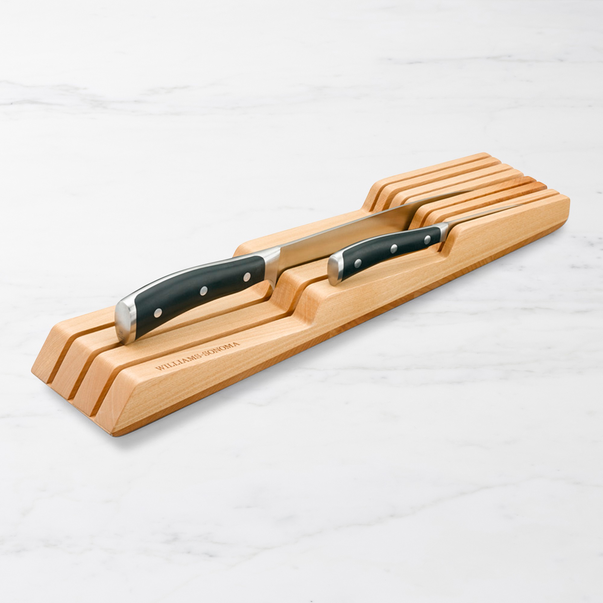 Williams Sonoma 7-Slot In-Drawer Knife Organizer