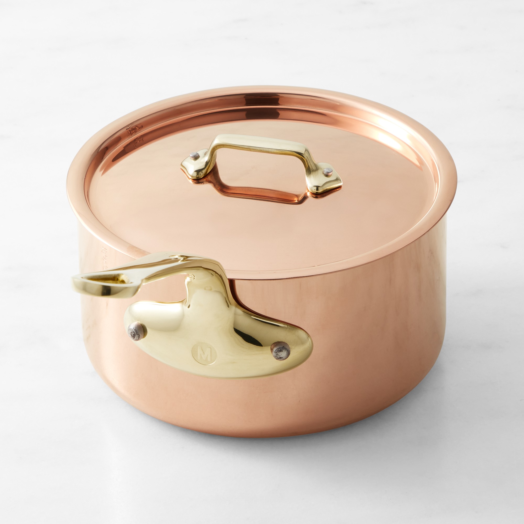 Mauviel M'250B Copper Saucepan