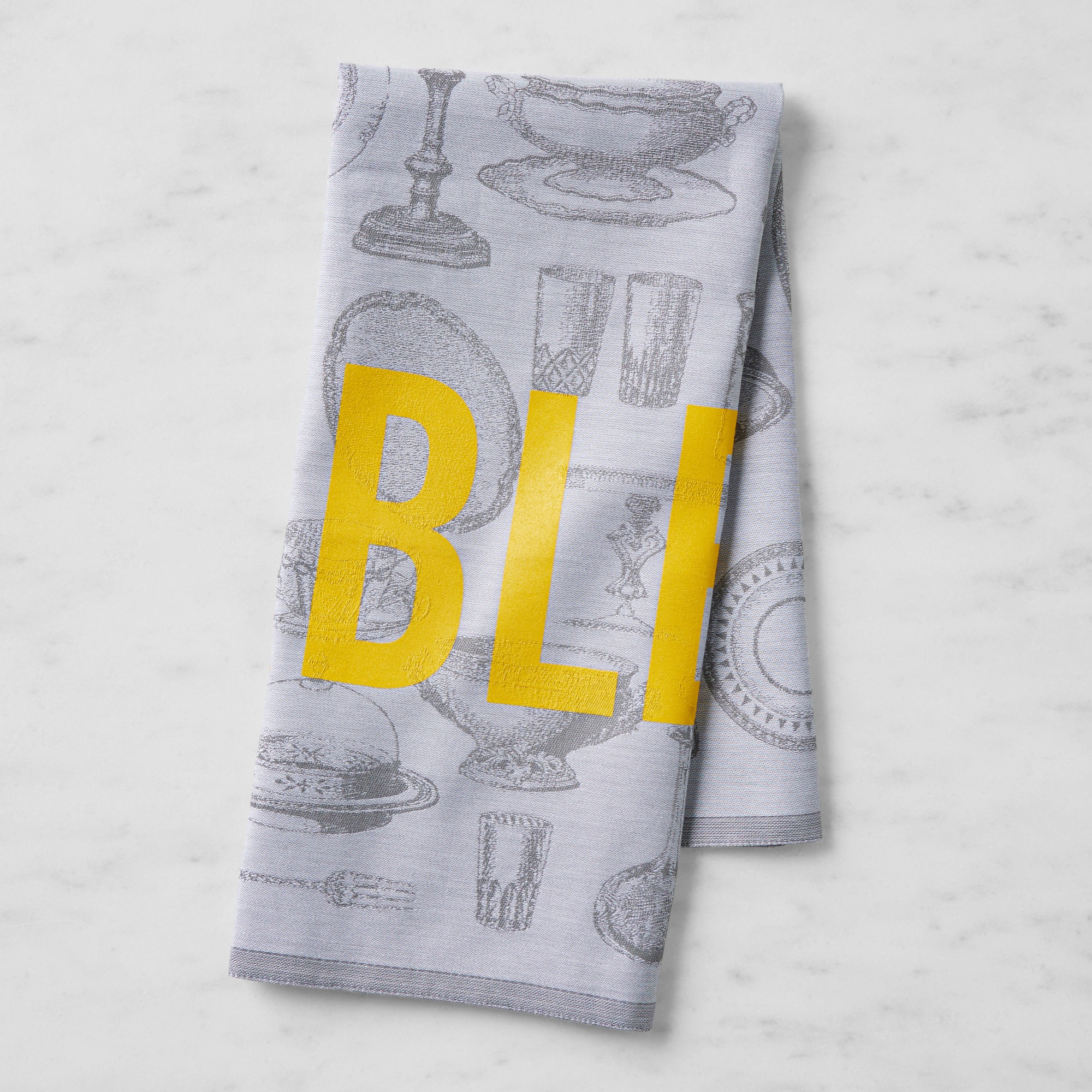 Jacquard Francais Á Table! Tea Towel