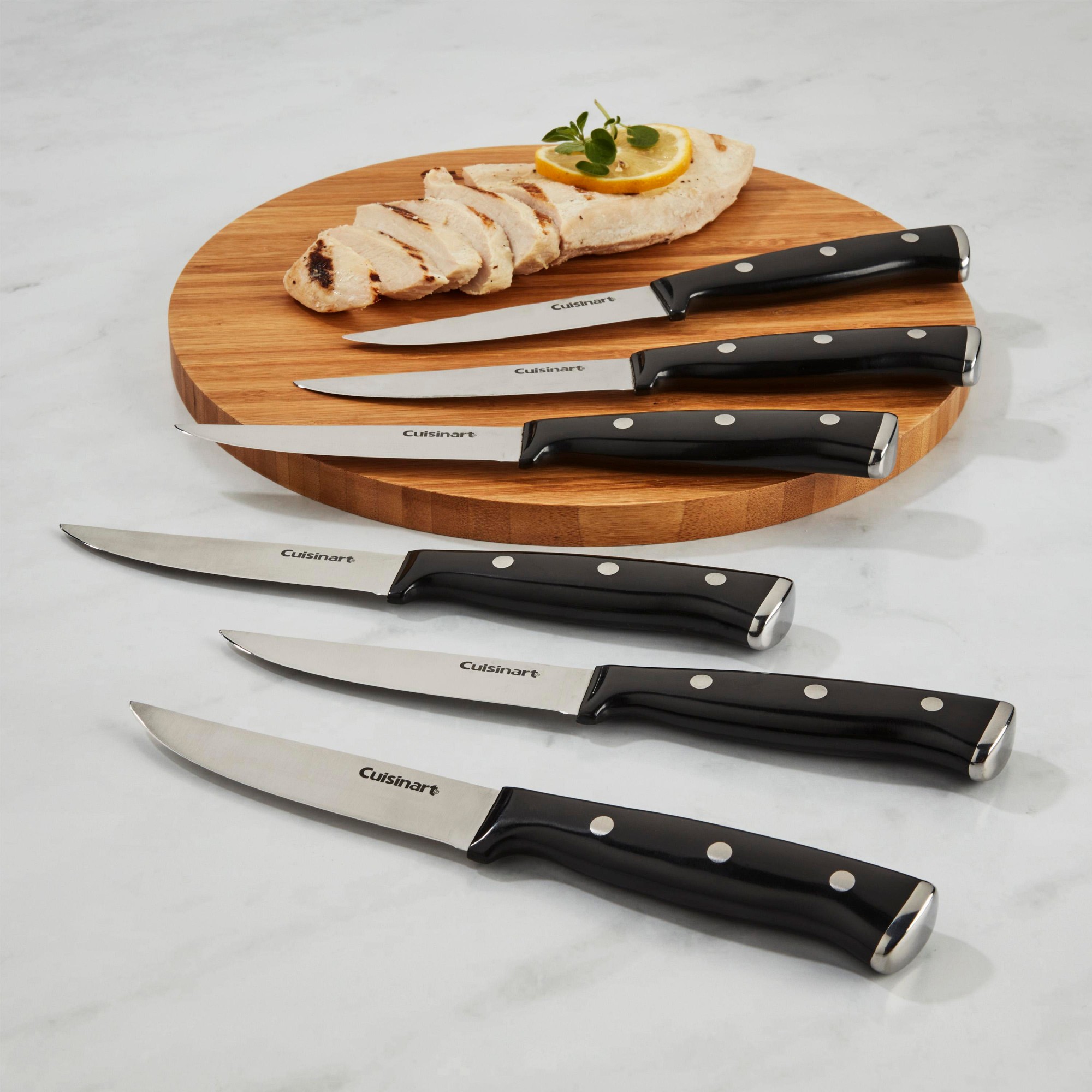 Cuisinart Triple Rivet Steak Knives, Set of 6
