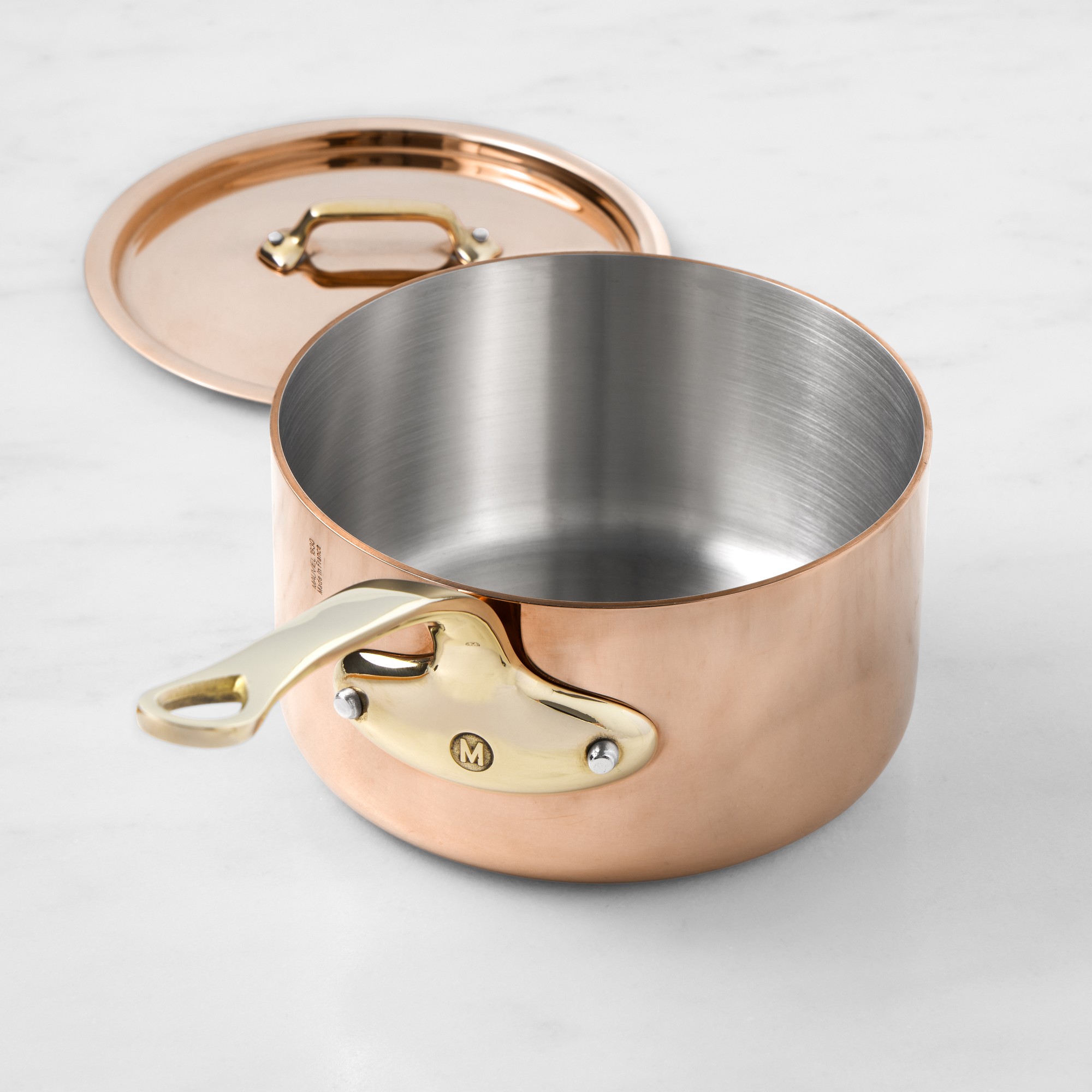 Mauviel M'250B Copper Saucepan