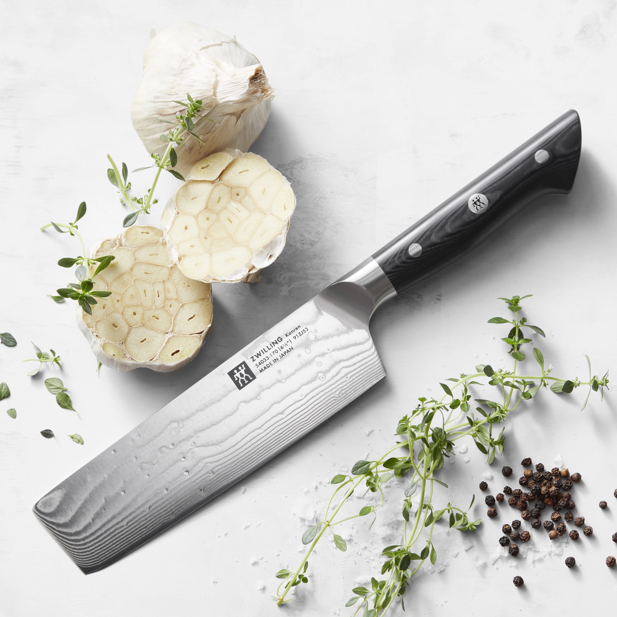 Zwilling Kanren Nakiri Knife, 6 1/2