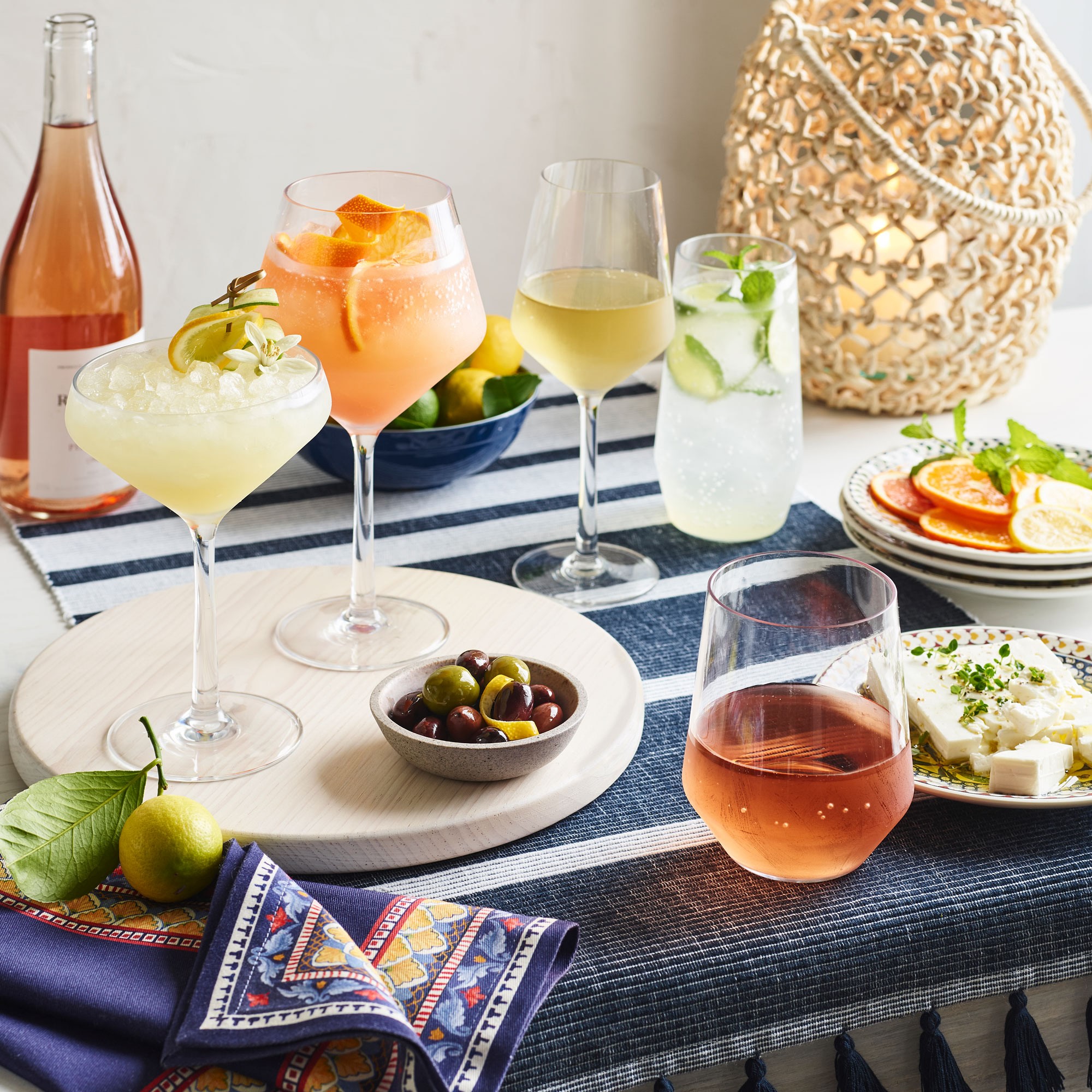 Milazzo Sicily Napkins, Set of 4