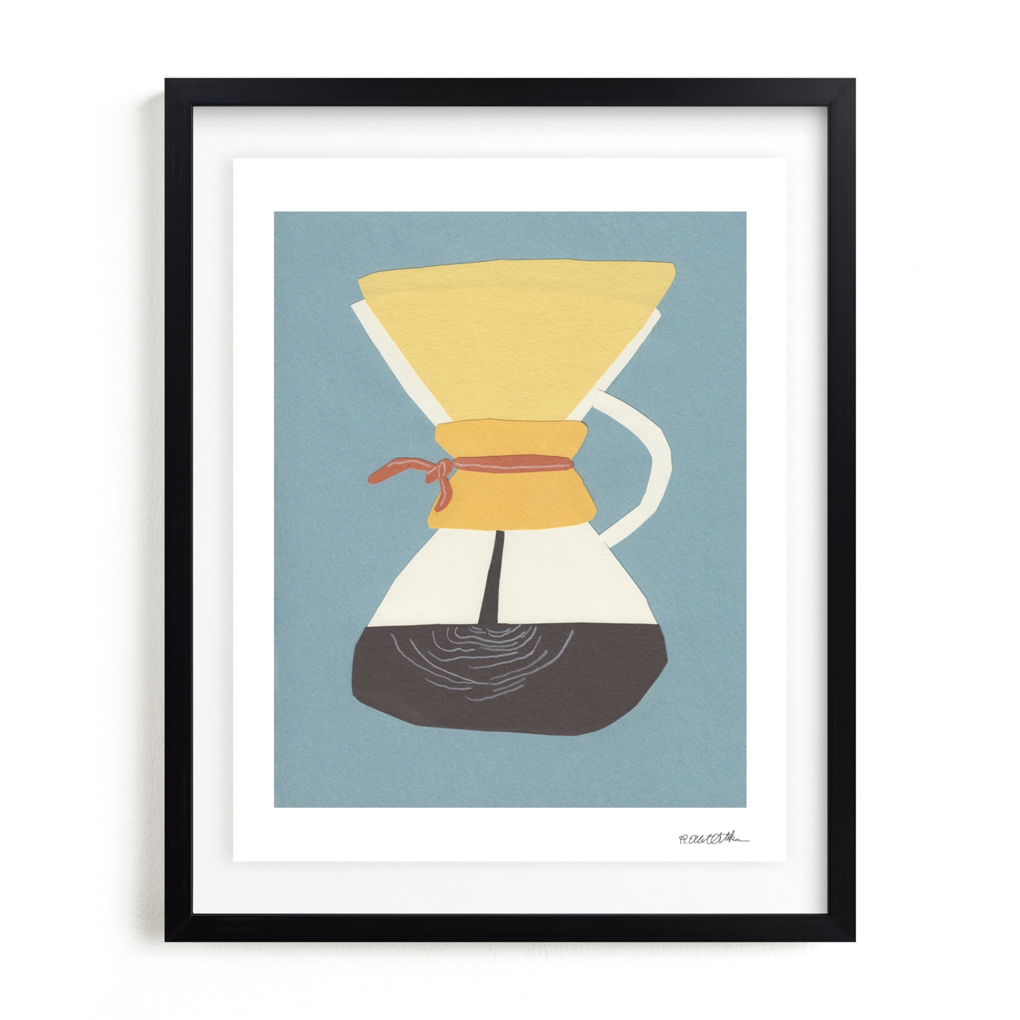 Coffee Maker Limited Edition Kitchen Art by Minted